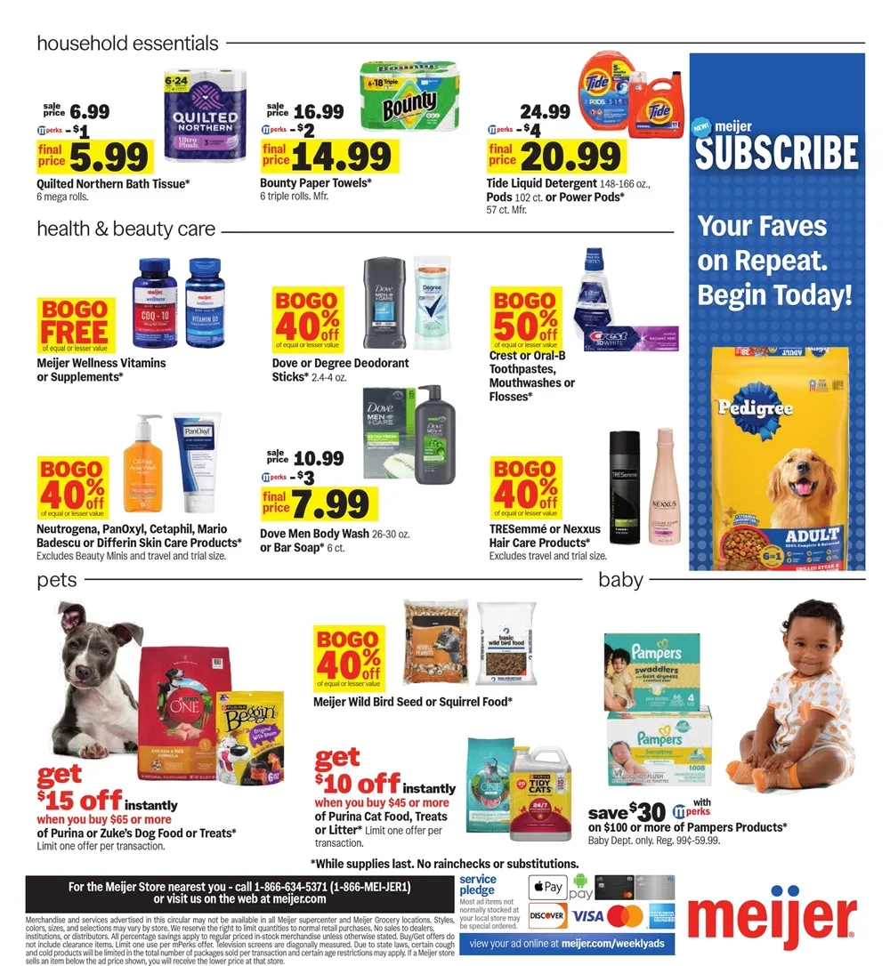 Meijer Weekly Ad (September 16 - 22, 2026) Preview - Page