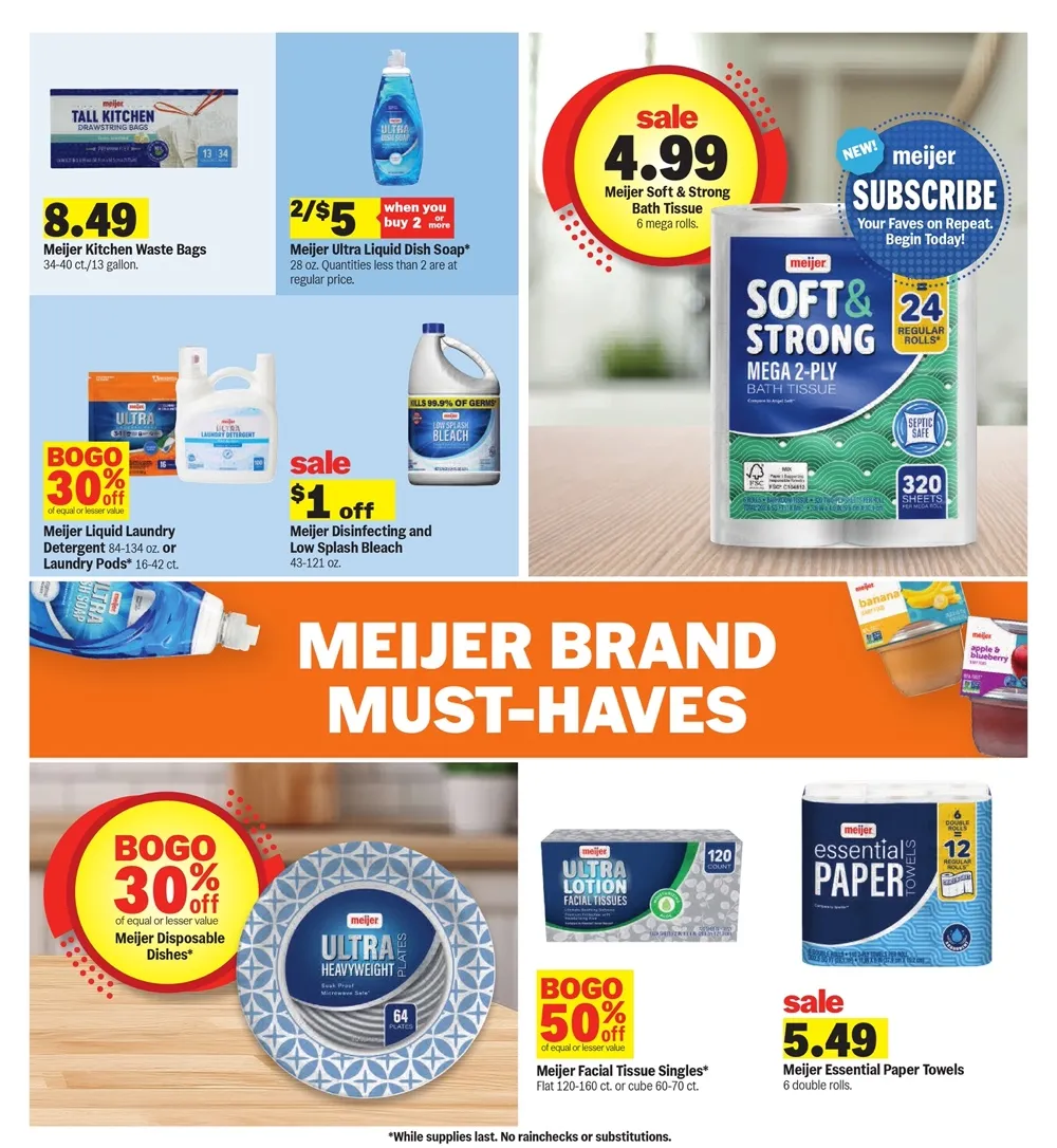 Meijer Weekly Ad (September 16 - 22, 2026) Preview - Page