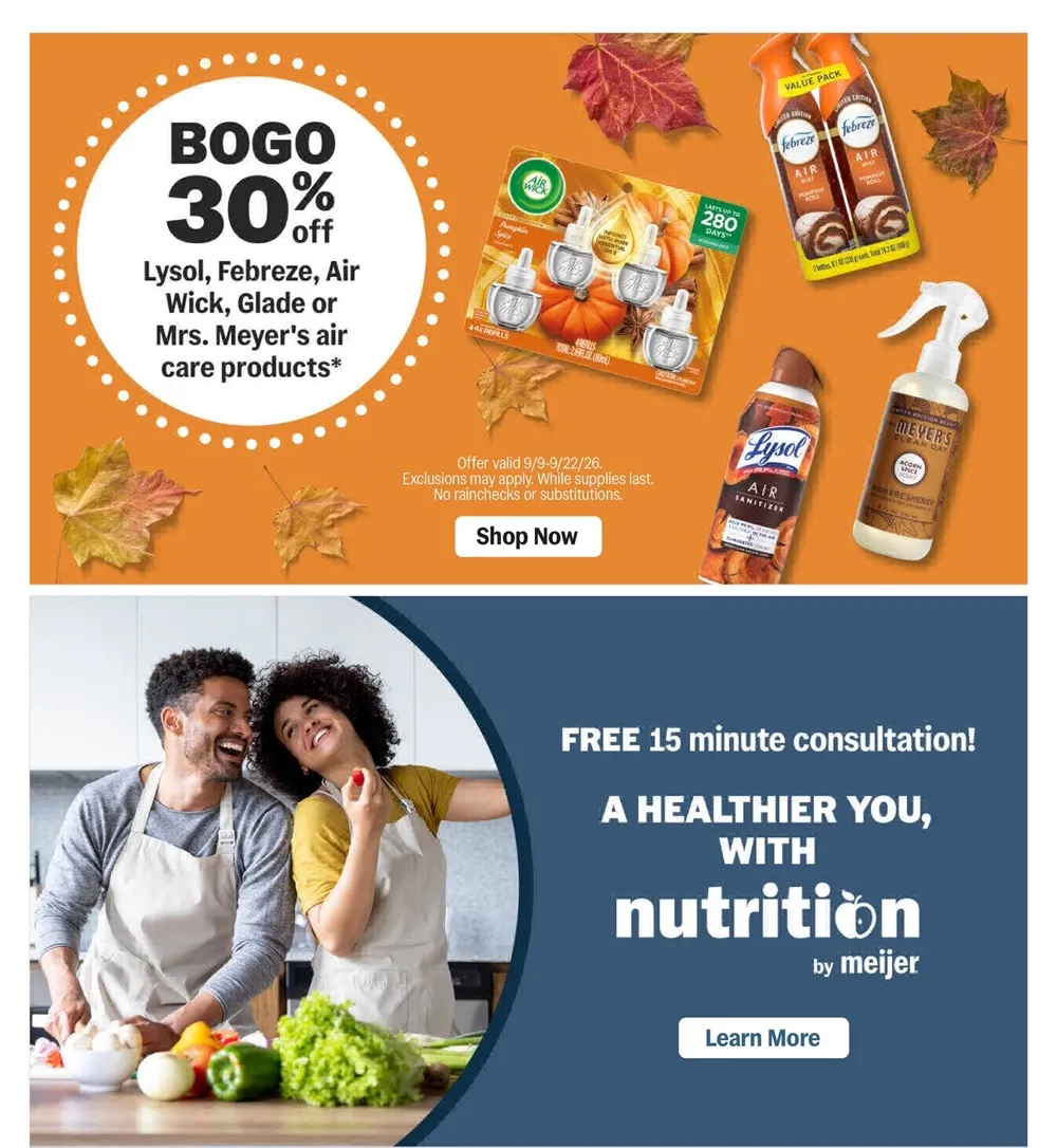 Meijer Weekly Ad (September 16 - 22, 2026) Preview - Page