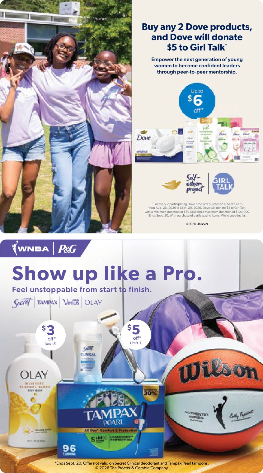 Sam’s Club Ad (August 26 - September 20, 2026) Preview - Image 4 Sam’s Club Ad (August 26 - September 20, 2026) Preview - Page