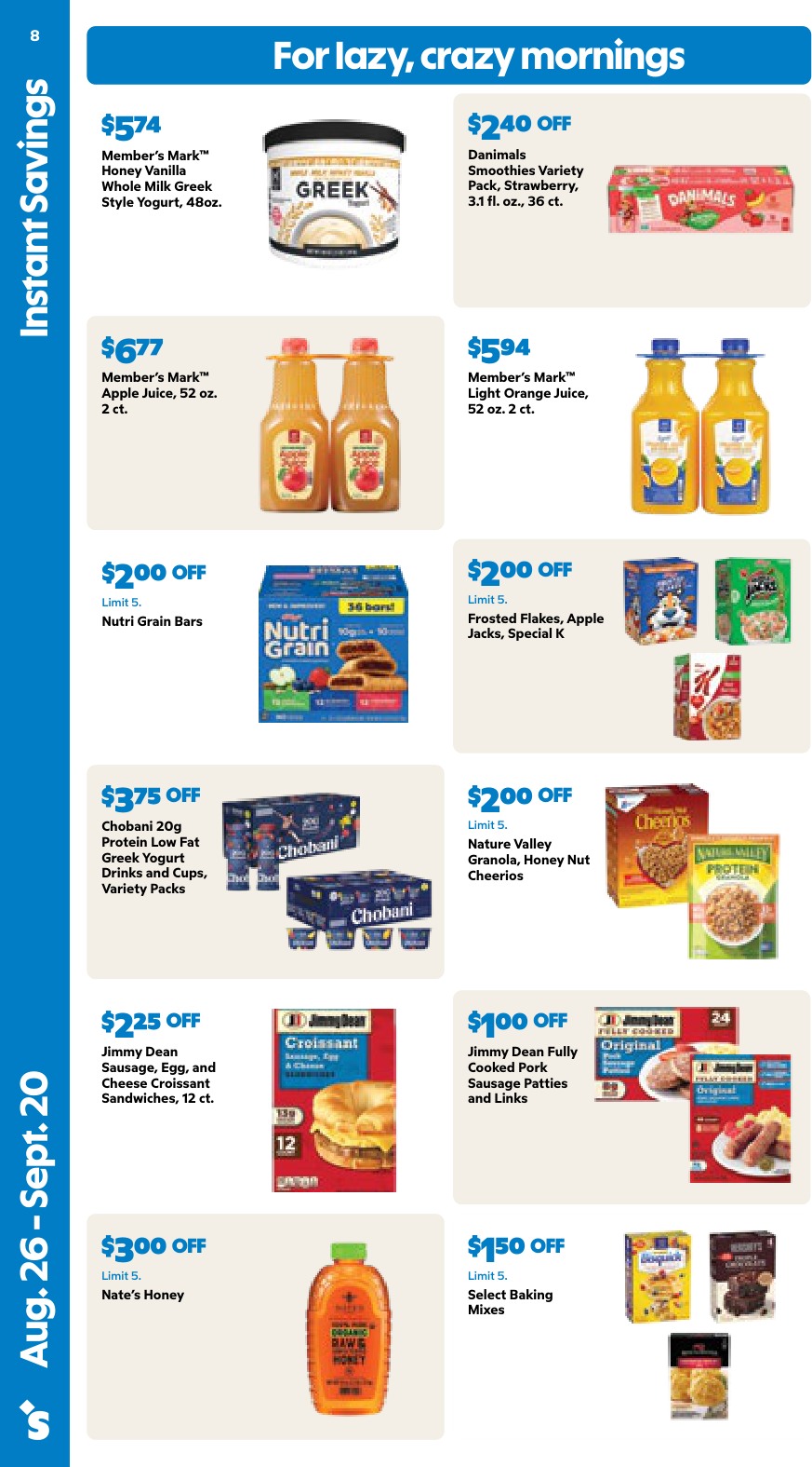 Sam’s Club Ad (August 26 - September 20, 2026) Preview - Image 8 Sam’s Club Ad (August 26 - September 20, 2026) Preview - Page