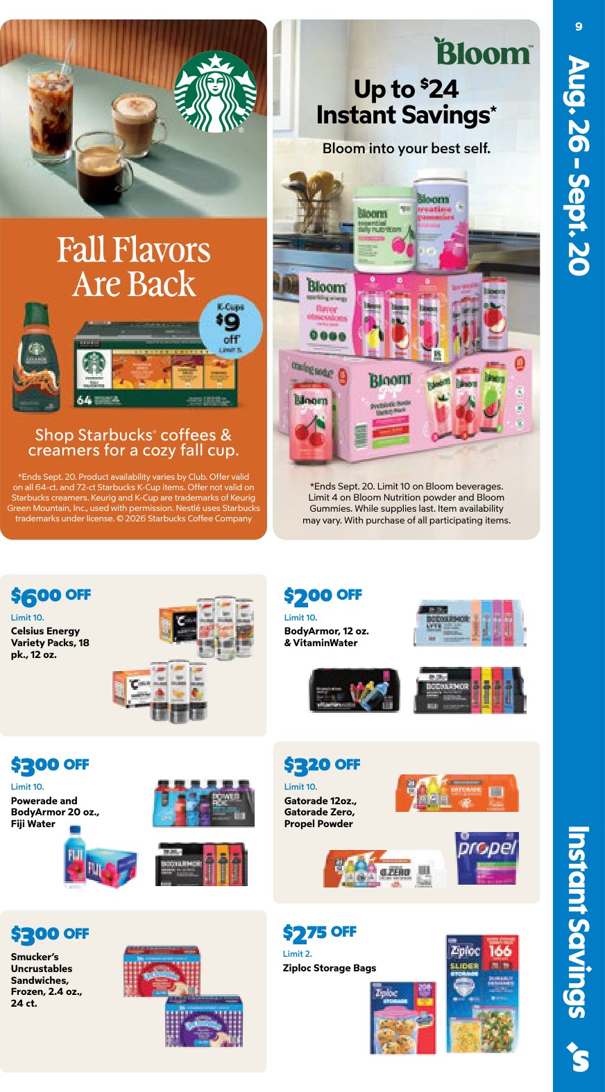 Sam’s Club Ad (August 26 - September 20, 2026) Preview - Image 9 Sam’s Club Ad (August 26 - September 20, 2026) Preview - Page