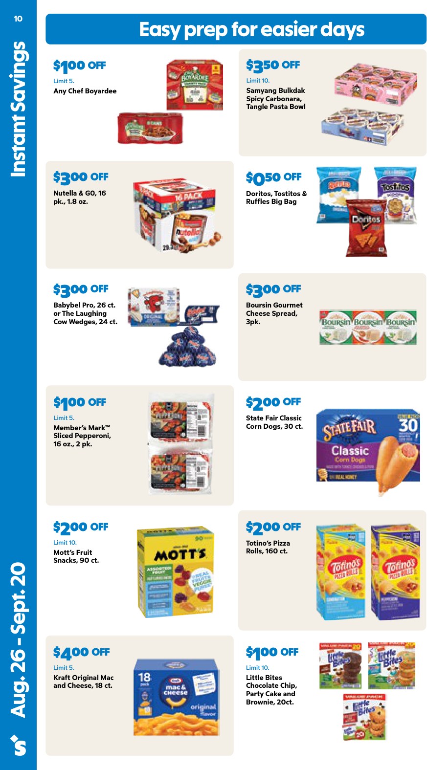 Sam’s Club Ad (August 26 - September 20, 2026) Preview - Image 10 Sam’s Club Ad (August 26 - September 20, 2026) Preview - Page