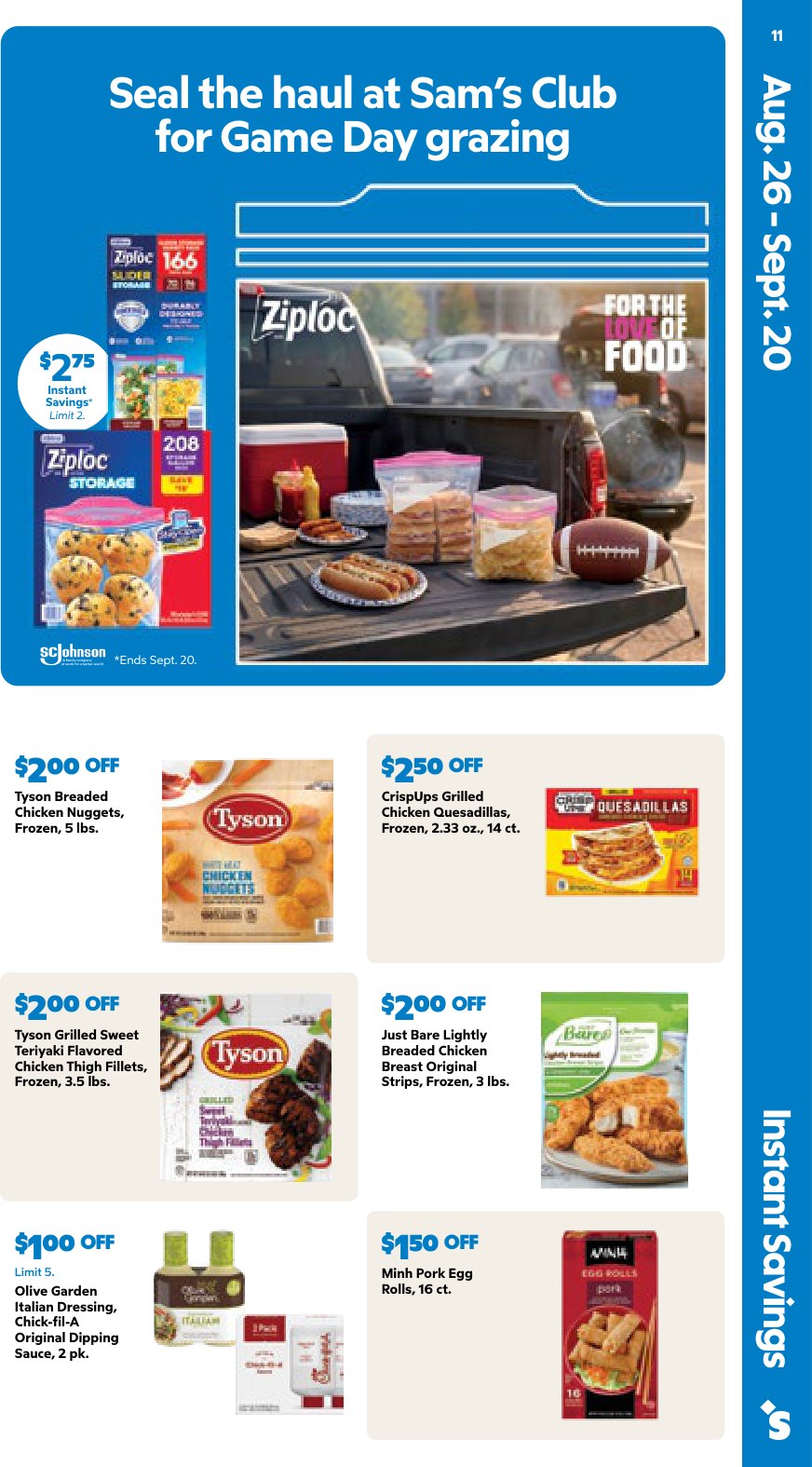 Sam’s Club Ad (August 26 - September 20, 2026) Preview - Image 11 Sam’s Club Ad (August 26 - September 20, 2026) Preview - Page