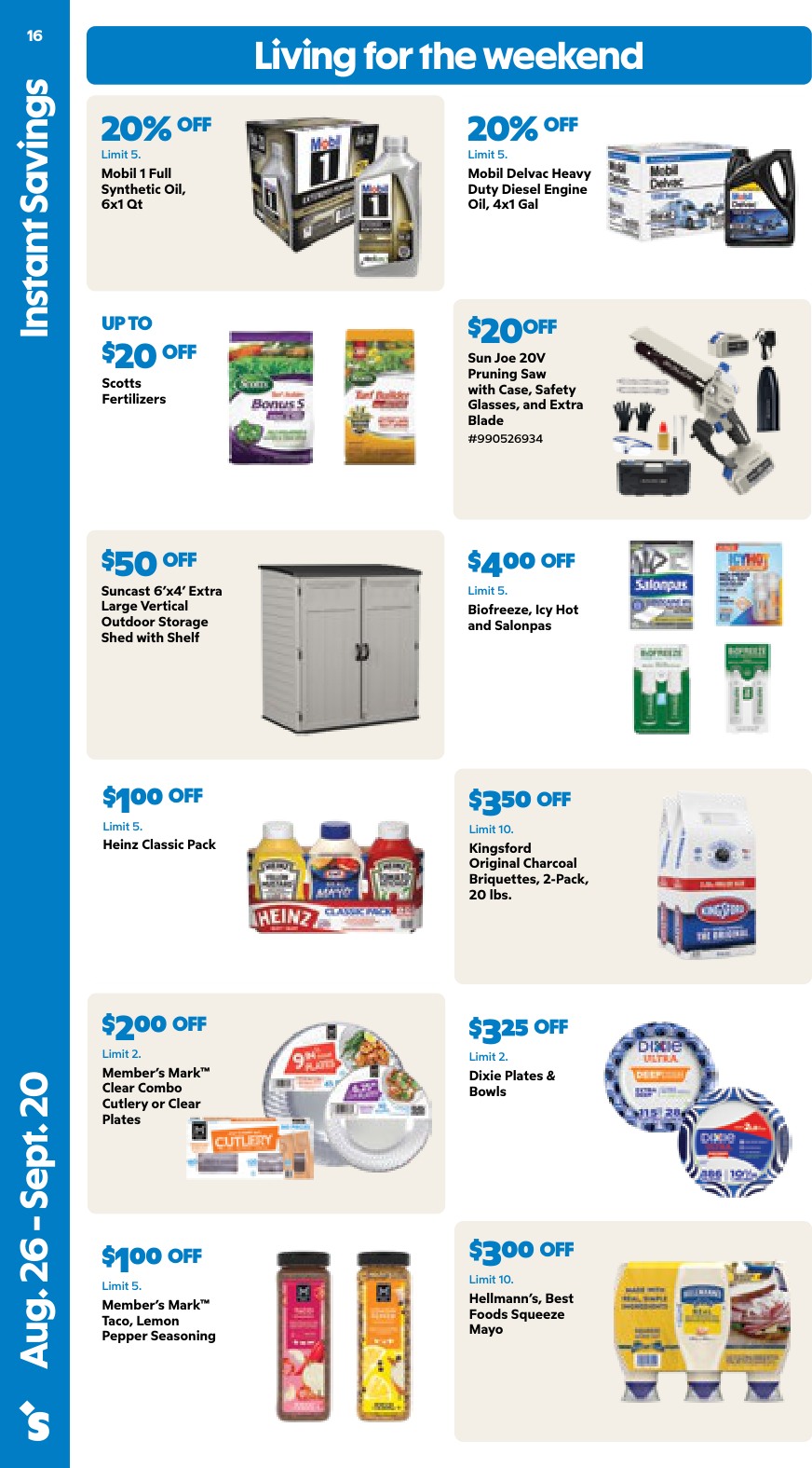 Sam’s Club Ad (August 26 - September 20, 2026) Preview - Image 16 Sam’s Club Ad (August 26 - September 20, 2026) Preview - Page