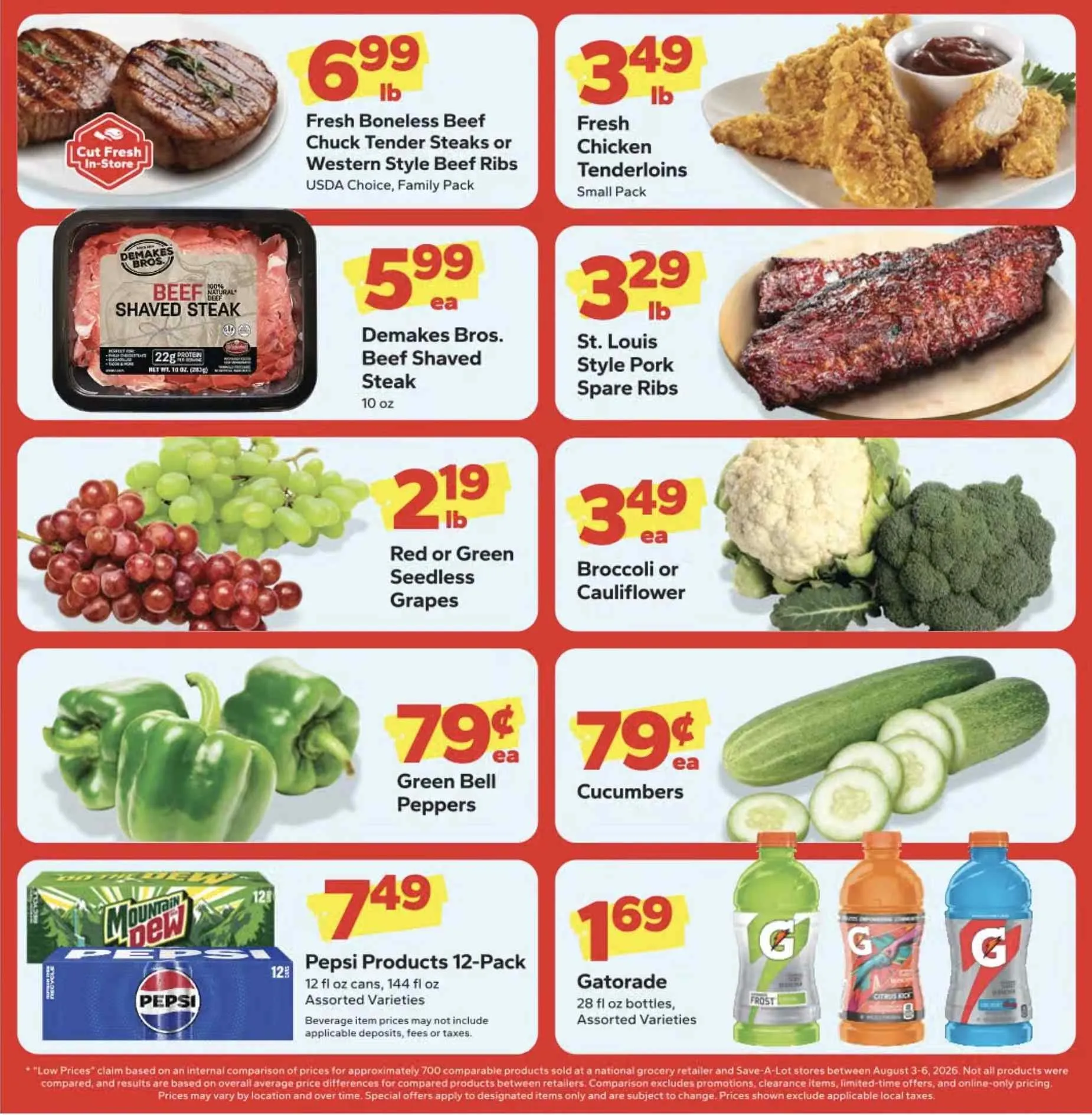 Save A Lot Weekly Ad (September 16 - 22, 2026) Preview - Page