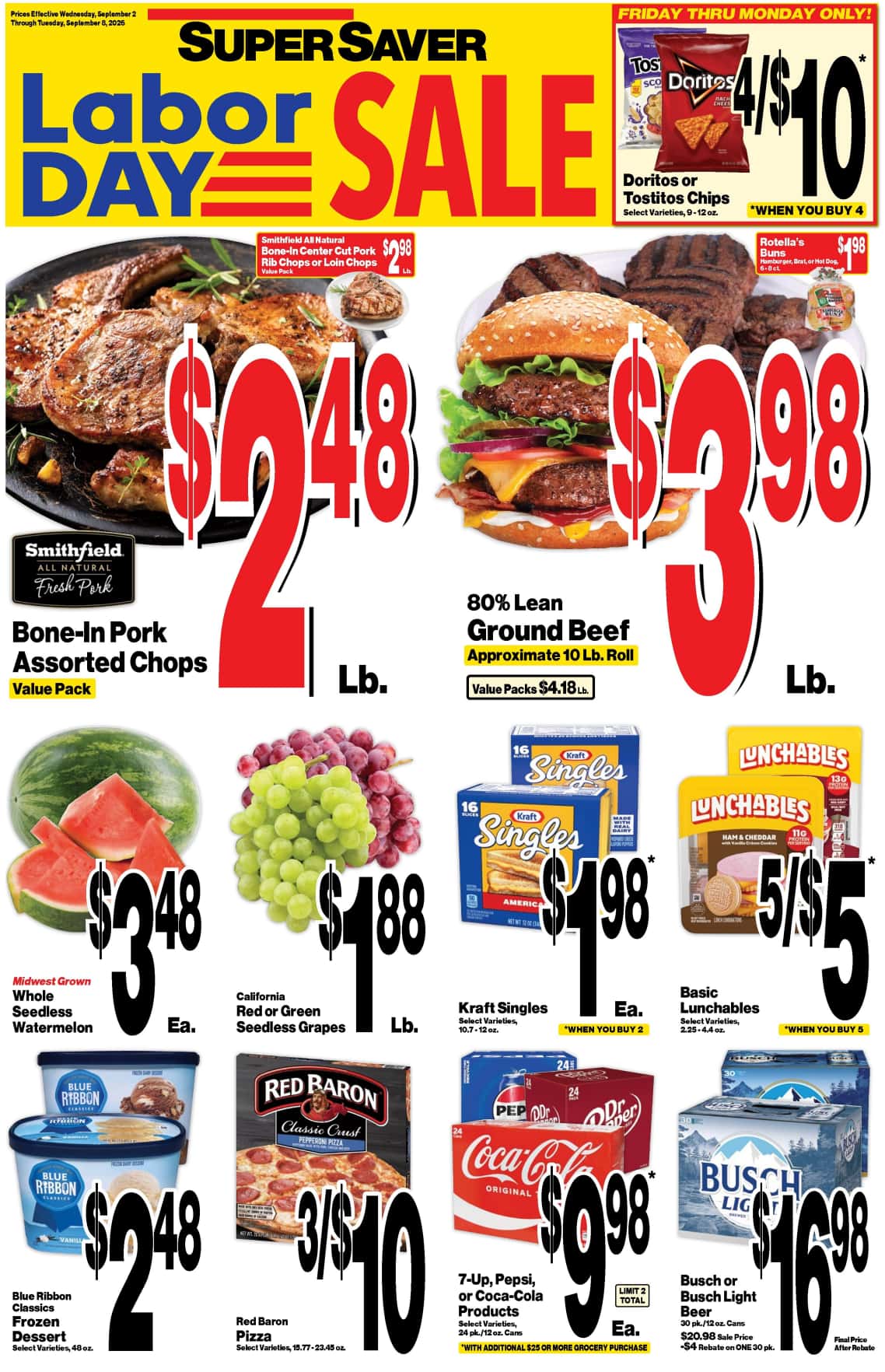 Super Saver Weekly Ad (September 2 - 8, 2026) Preview - Image 1 Super Saver Weekly Ad (September 2 - 8, 2026) Preview - Page