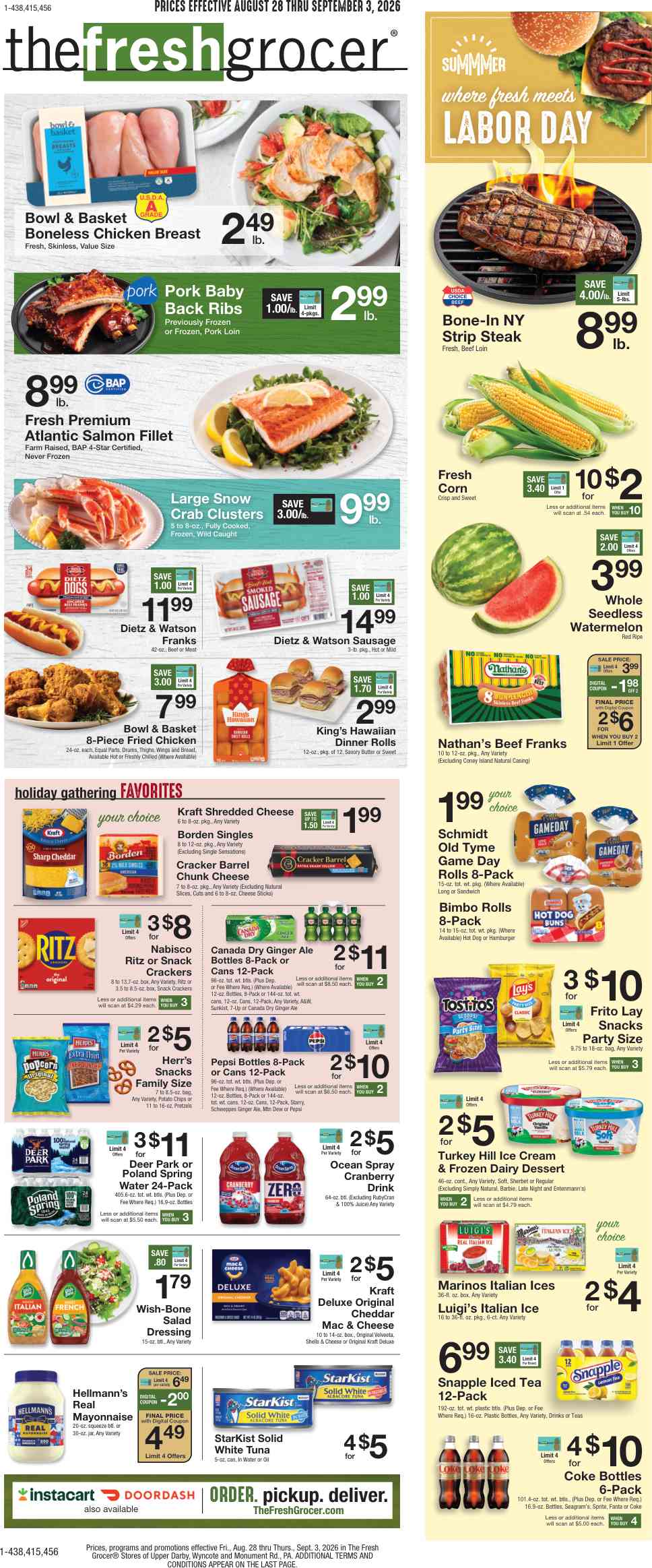 The Fresh Grocer Weekly Ad (August 28 - September 3, 2026) Preview - Image 1 The Fresh Grocer Weekly Ad (August 28 - September 3, 2026) Preview - Page