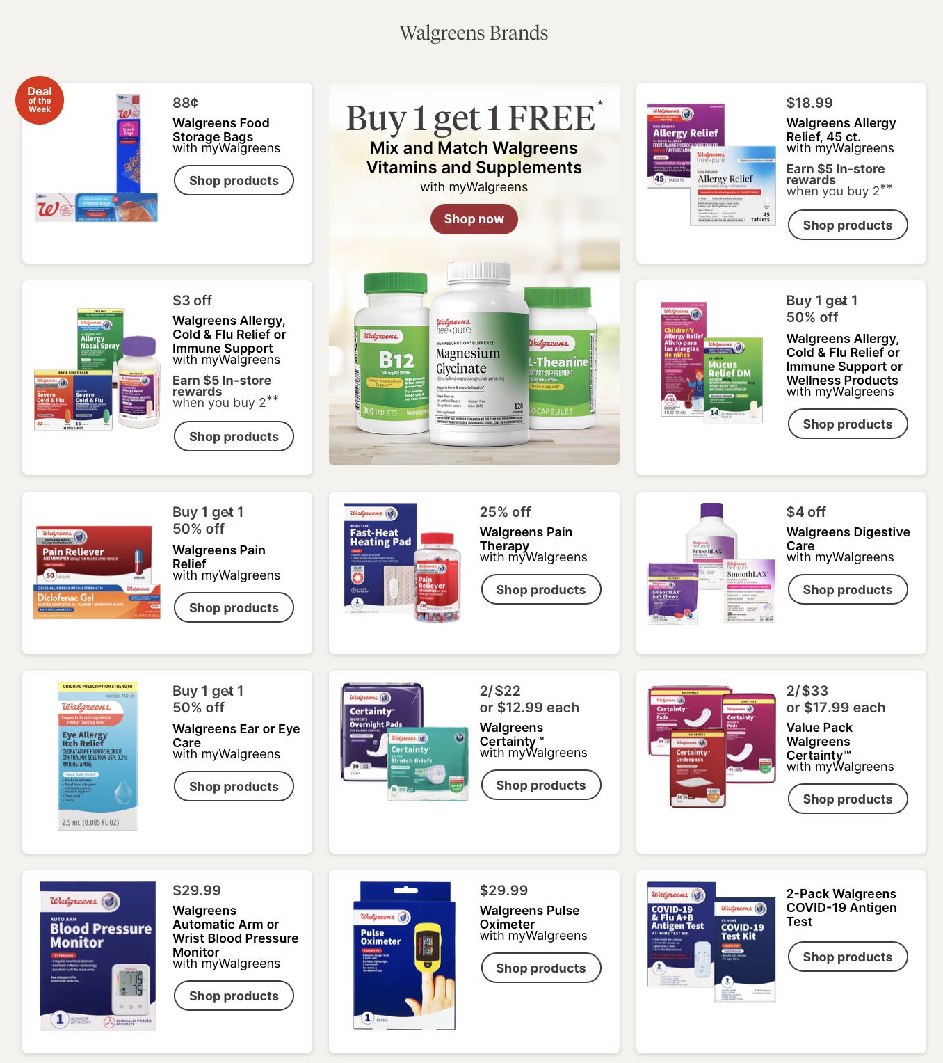 Walgreens Weekly Ad (September 13 - 19, 2026) Preview - Page