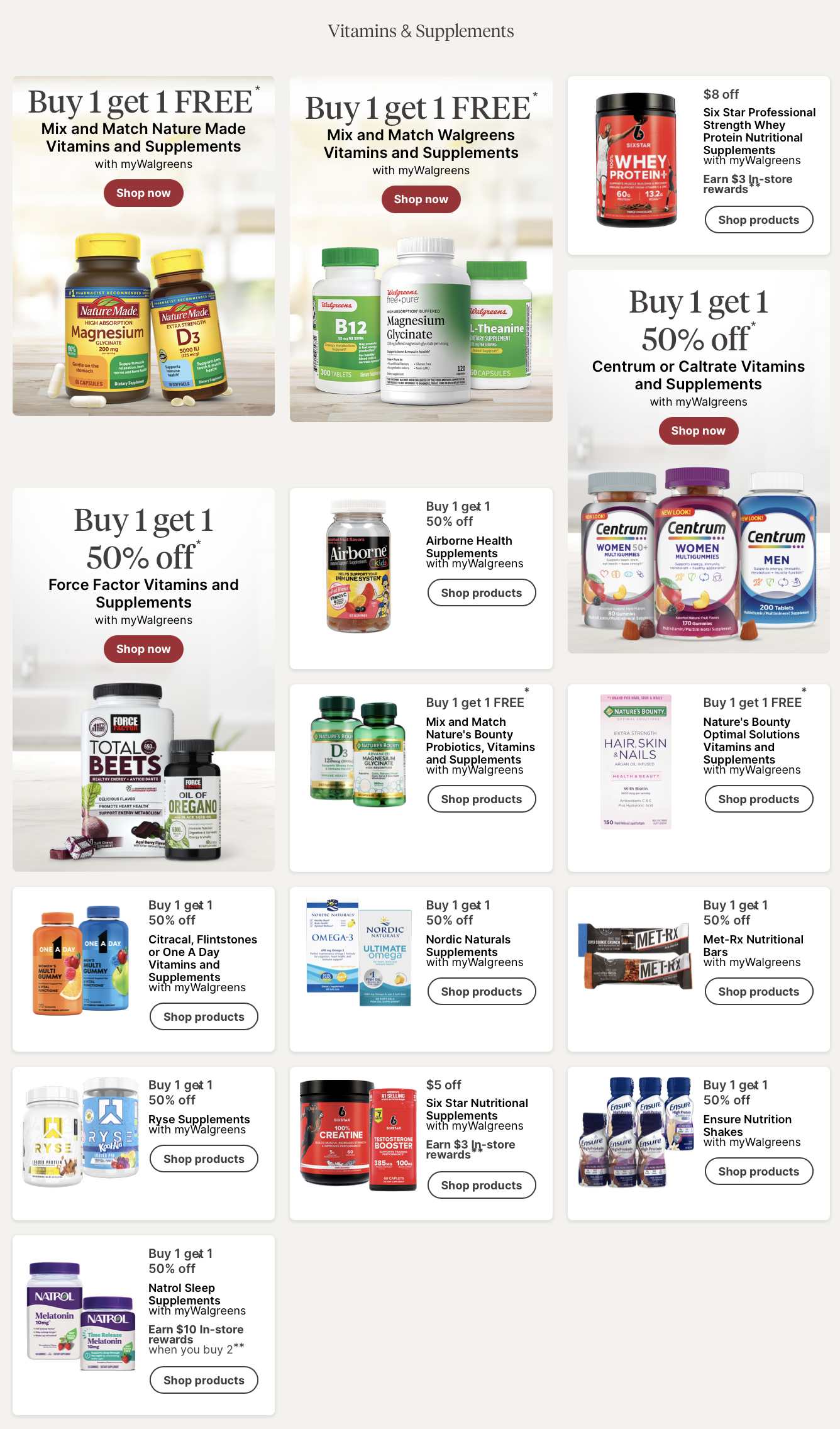Walgreens Weekly Ad (September 13 - 19, 2026) Preview - Page