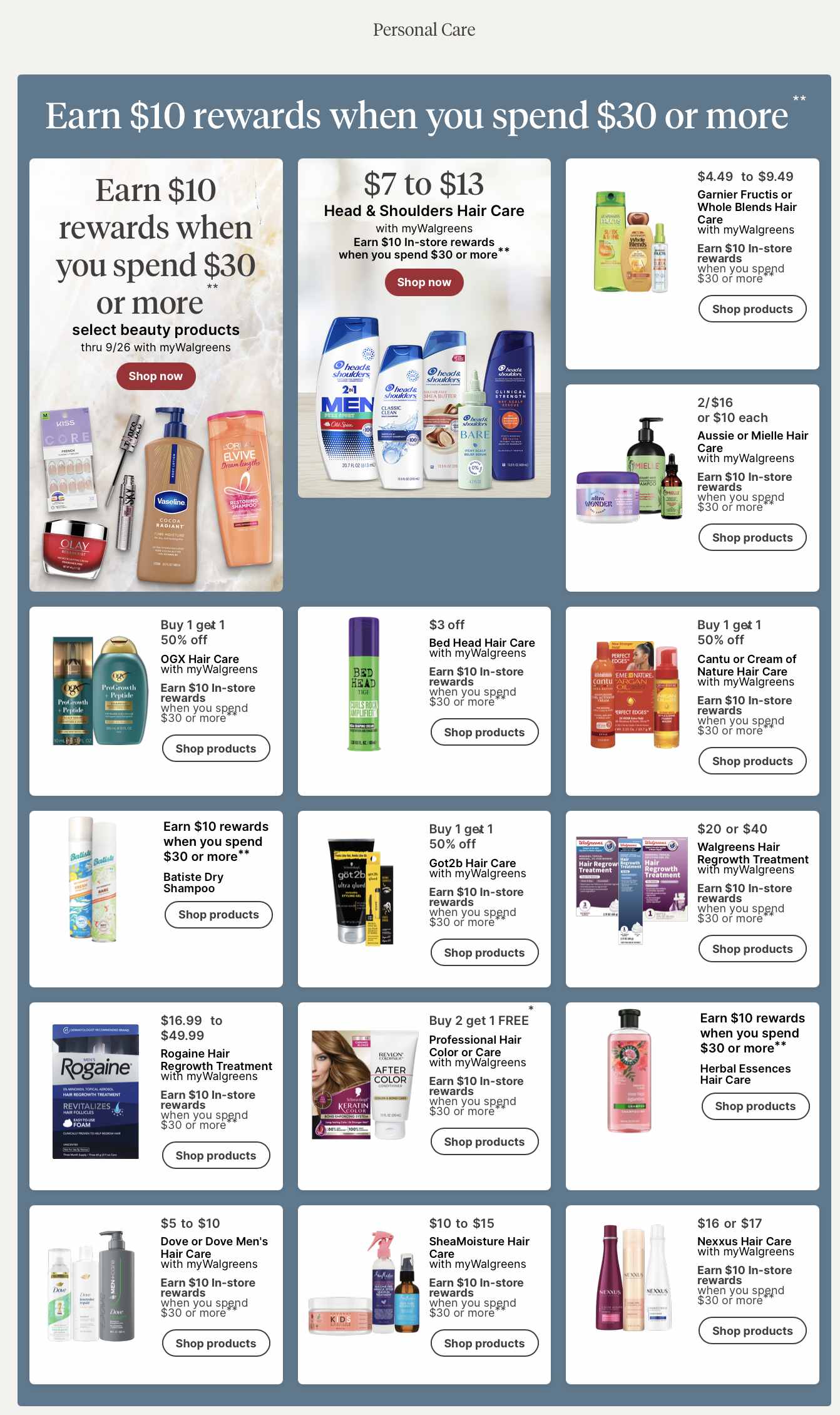 Walgreens Weekly Ad (September 13 - 19, 2026) Preview - Page