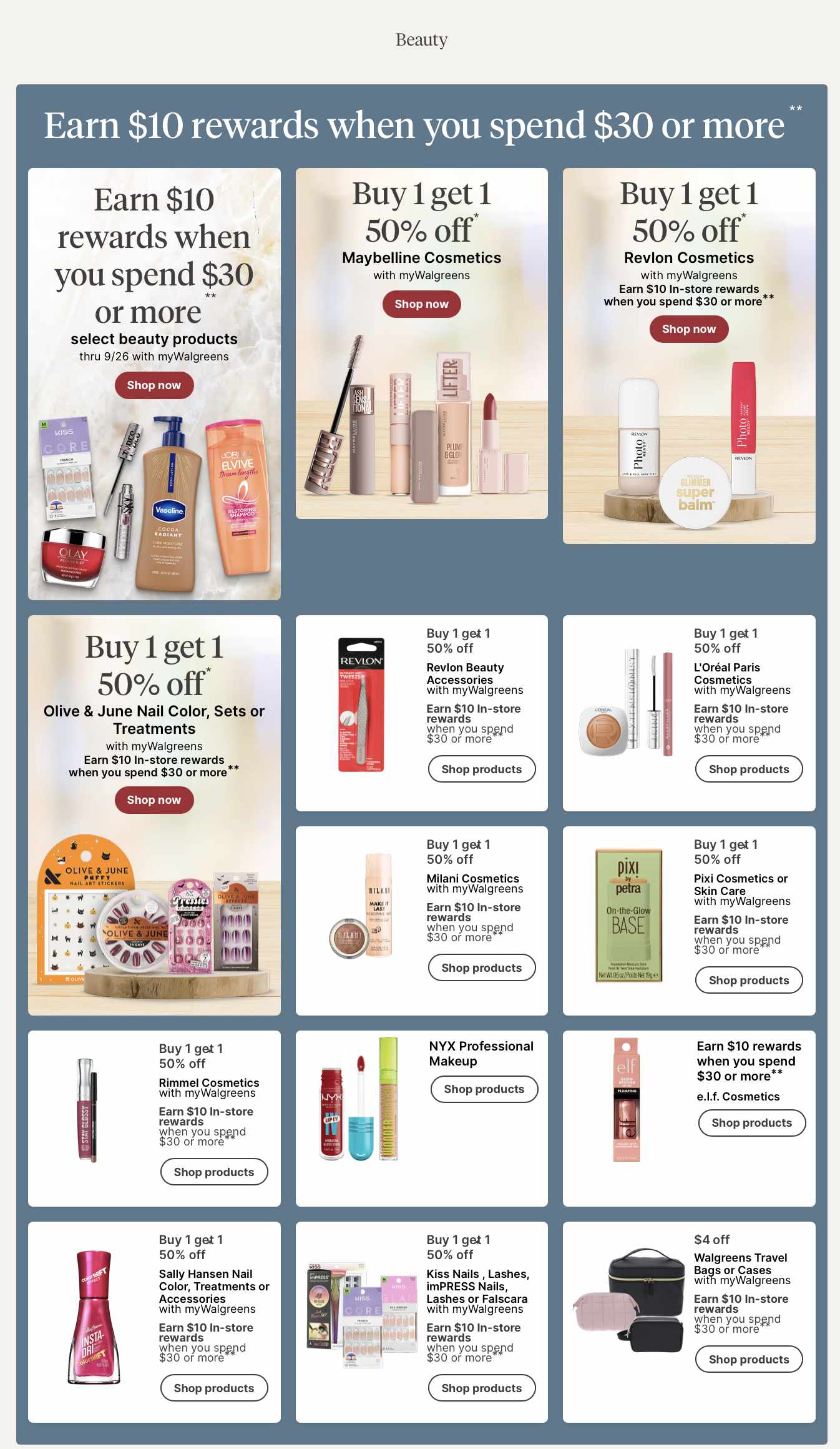 Walgreens Weekly Ad (September 13 - 19, 2026) Preview - Page