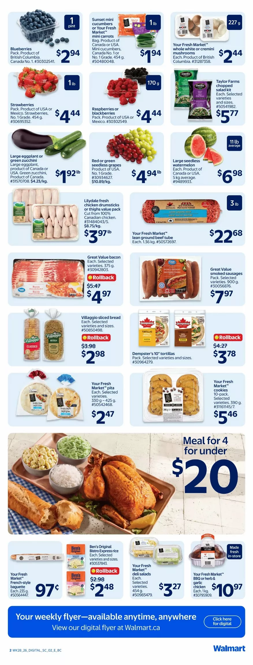 Walmart Flyer (August 6 - 12, 2026) Preview - Image 2 August 6 - 12