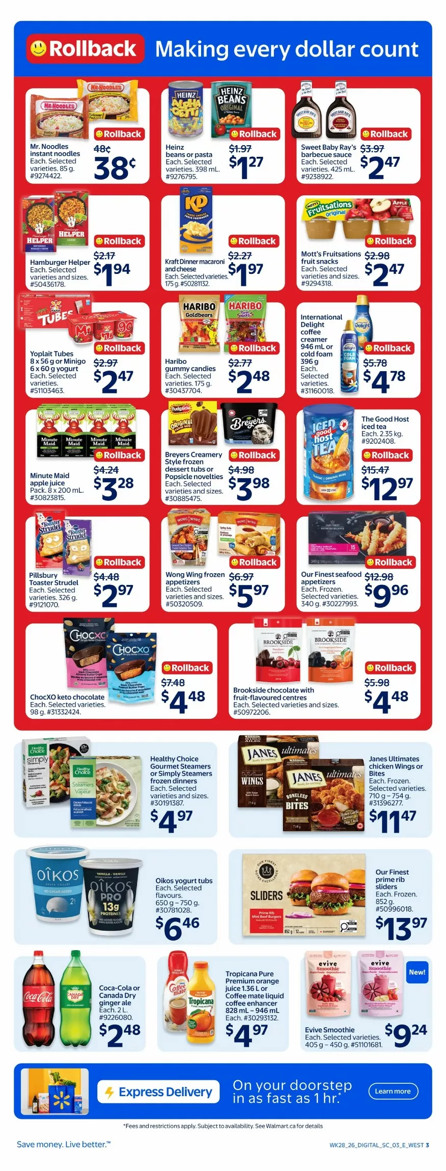 Walmart Flyer (August 6 - 12, 2026) Preview - Image 1 August 6 - 12