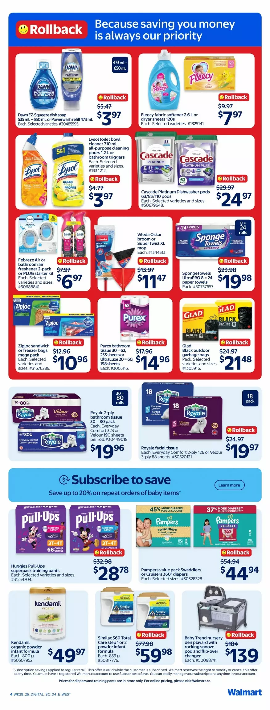 Walmart Flyer (August 6 - 12, 2026) Preview - Image 2 August 6 - 12