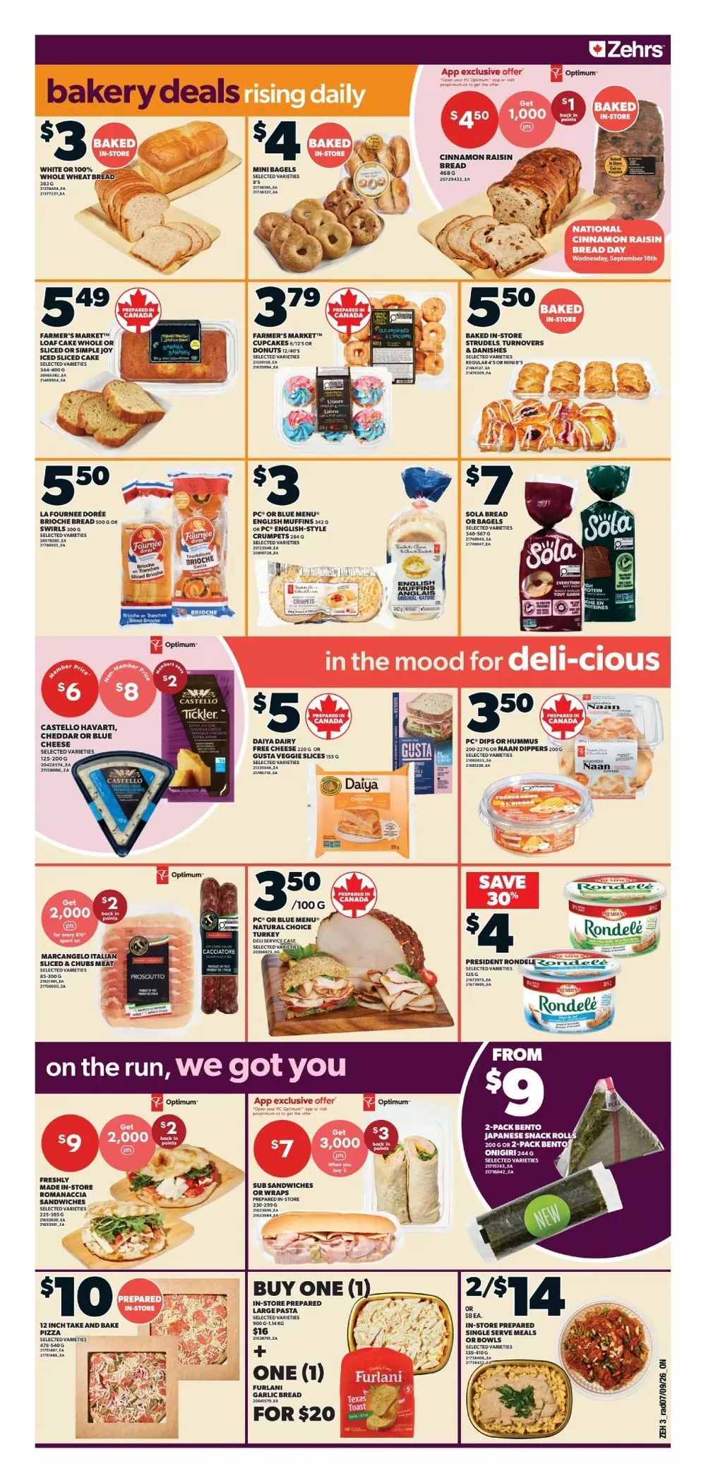 Zehrs Flyer (September 17 - 23, 2026) Preview - Page