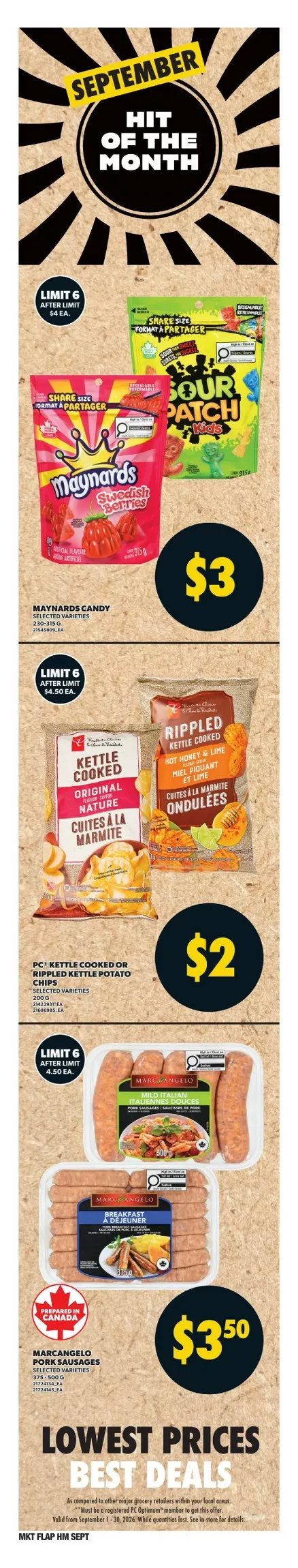 Zehrs Flyer (September 17 - 23, 2026) Preview - Page