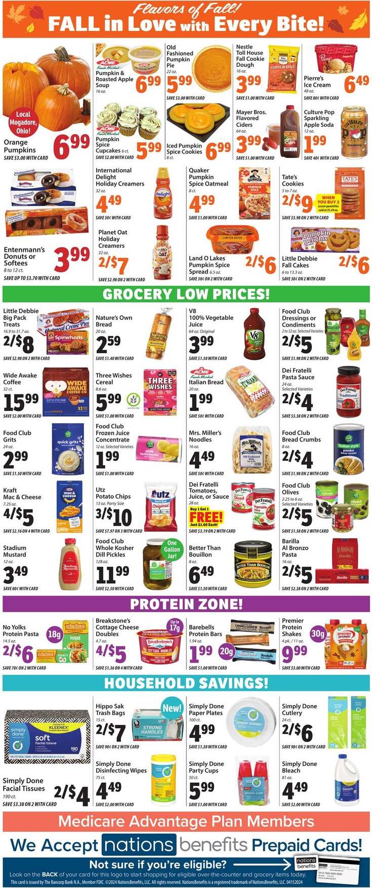 Acme Fresh Market Weekly Ad (September 17 - 23, 2026) Preview - Page