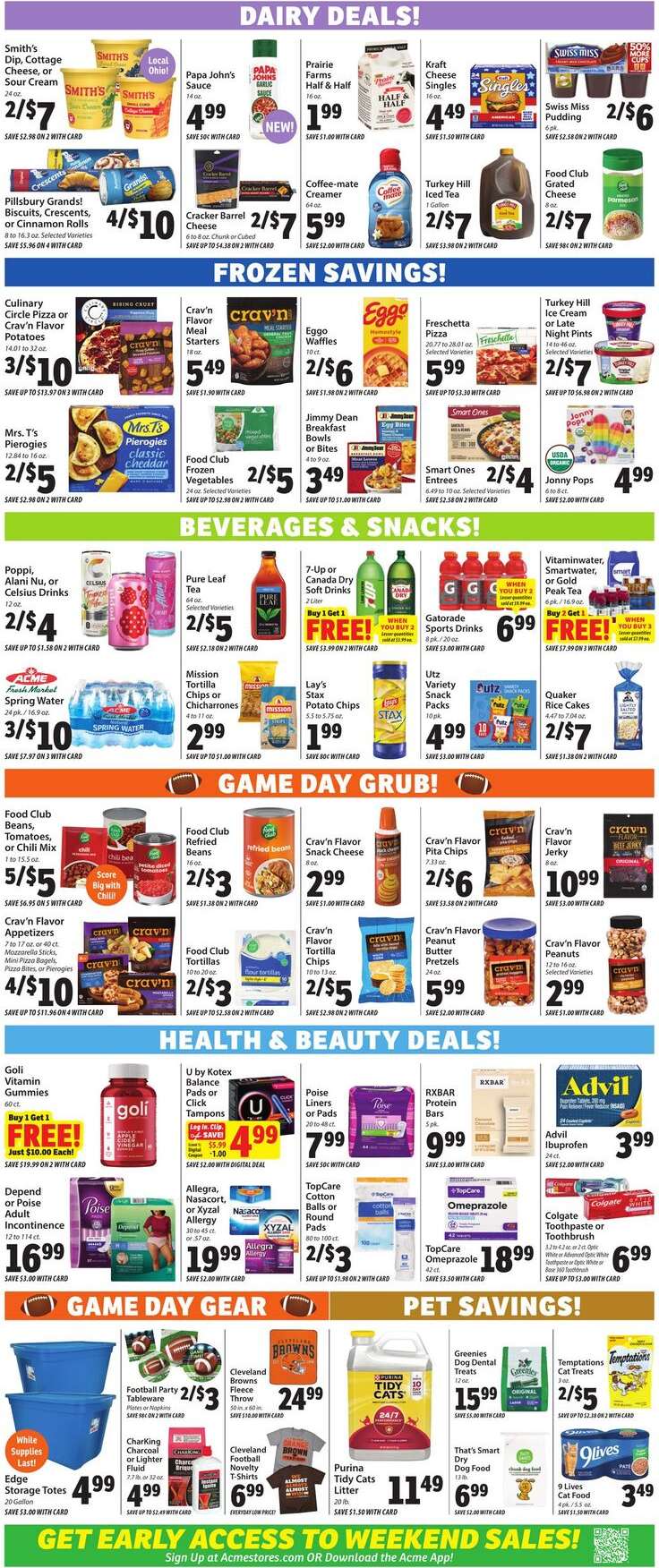 Acme Fresh Market Weekly Ad (September 17 - 23, 2026) Preview - Page