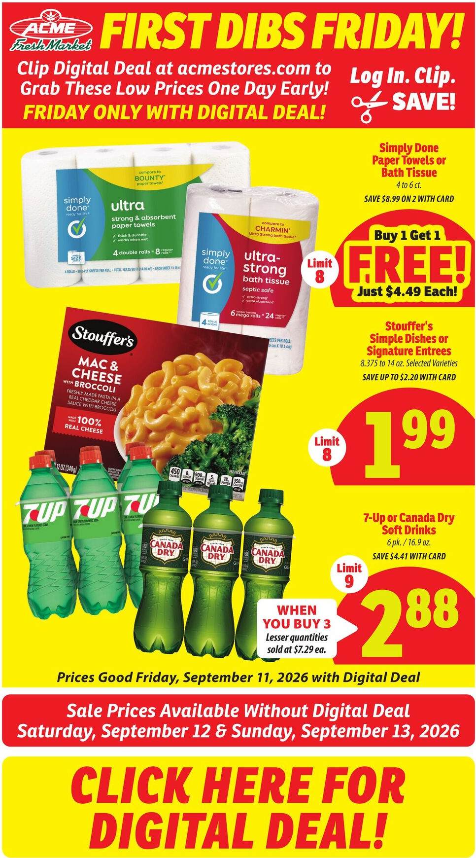 Acme Fresh Market Weekly Ad (September 17 - 23, 2026) Preview - Page