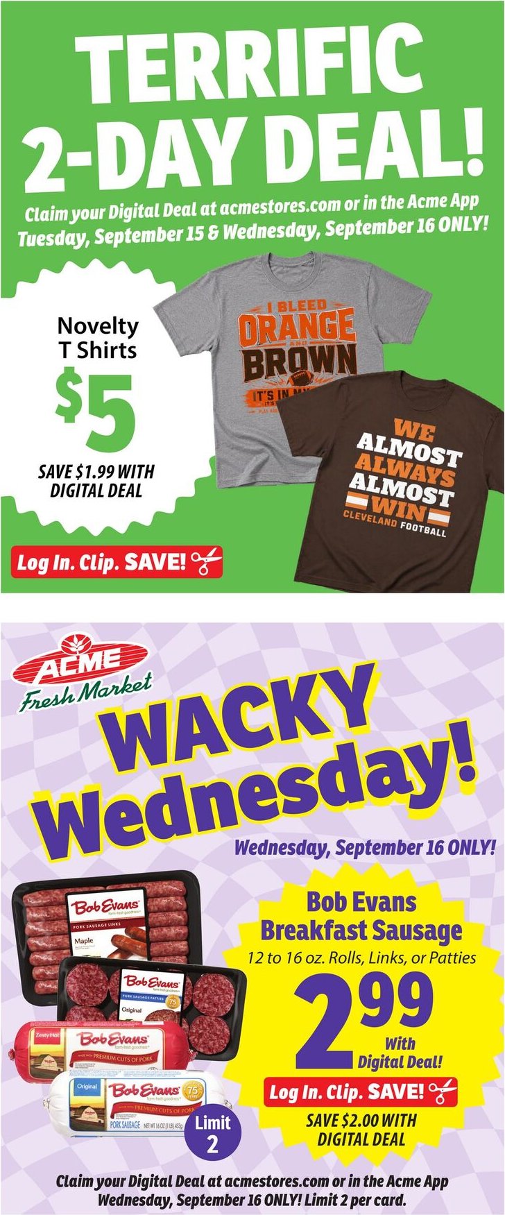 Acme Fresh Market Weekly Ad (September 17 - 23, 2026) Preview - Page