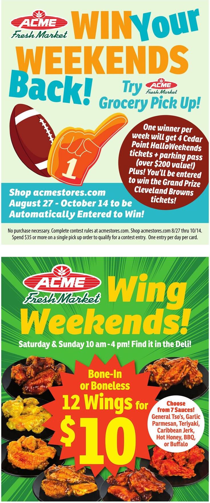 Acme Fresh Market Weekly Ad (September 17 - 23, 2026) Preview - Page