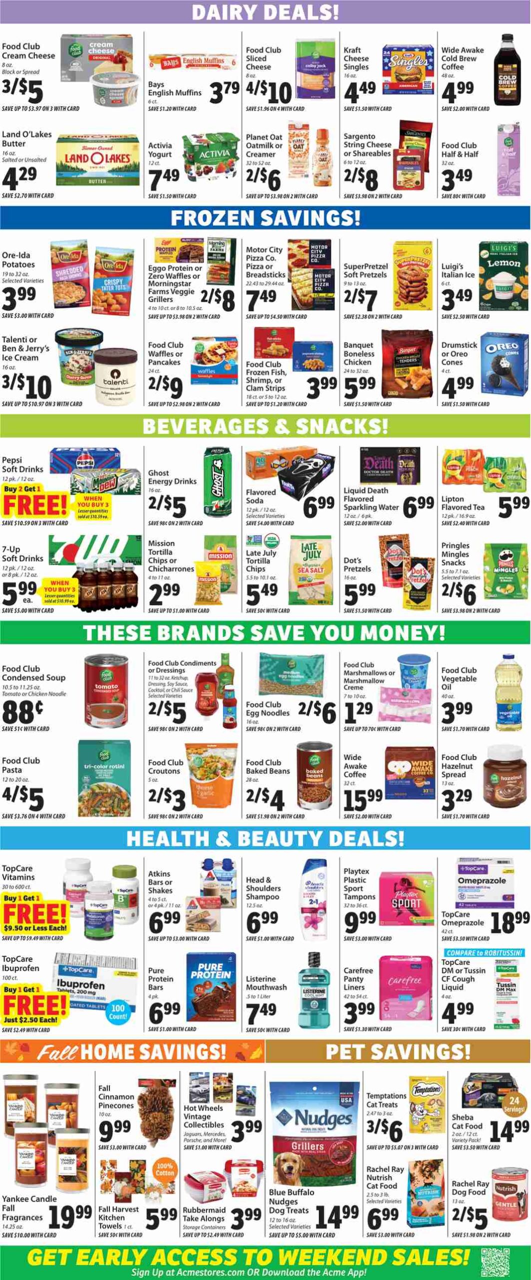 Acme Fresh Market Weekly Ad (September 17 - 23, 2026) Preview - Page
