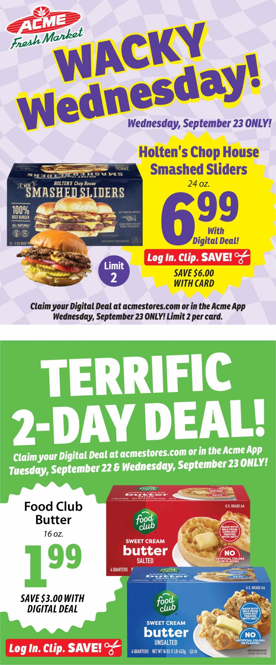 Acme Fresh Market Weekly Ad (September 17 - 23, 2026) Preview - Page