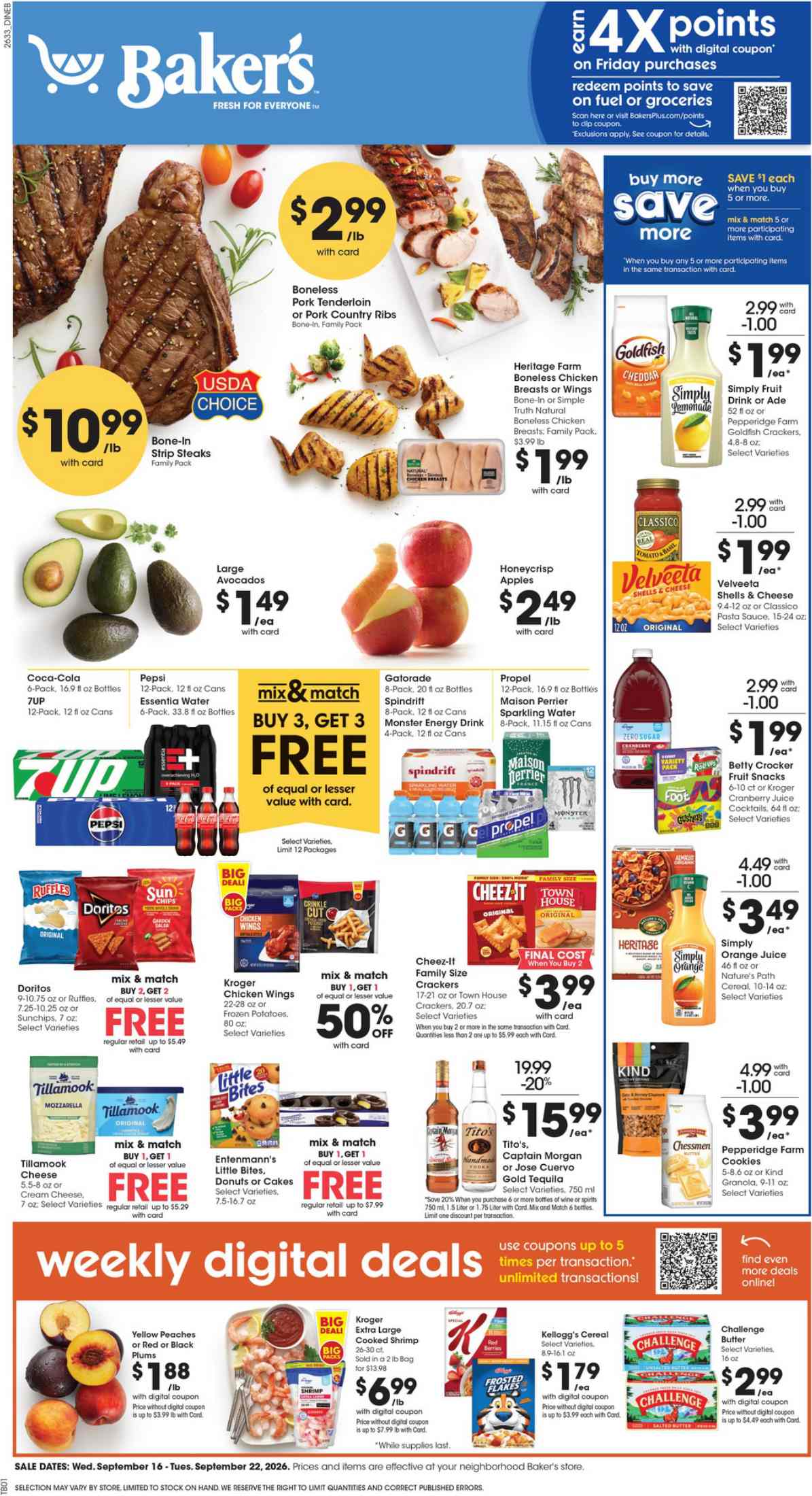 Baker's Weekly Ad (September 16 - 22, 2026) Preview - Image 1 Baker's Weekly Ad (September 16 - 22, 2026) Preview - Page