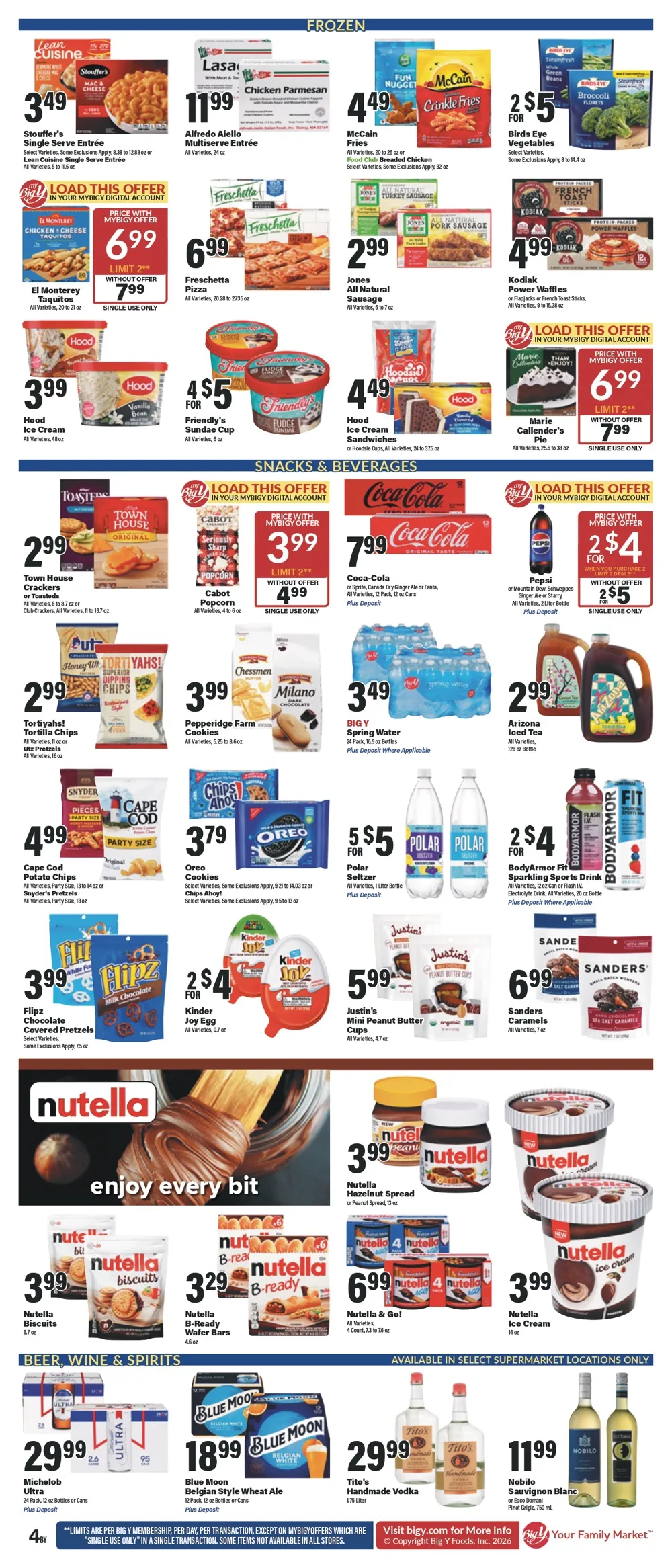 Big Y Weekly Ad (September 17 - 23, 2026) Preview - Page