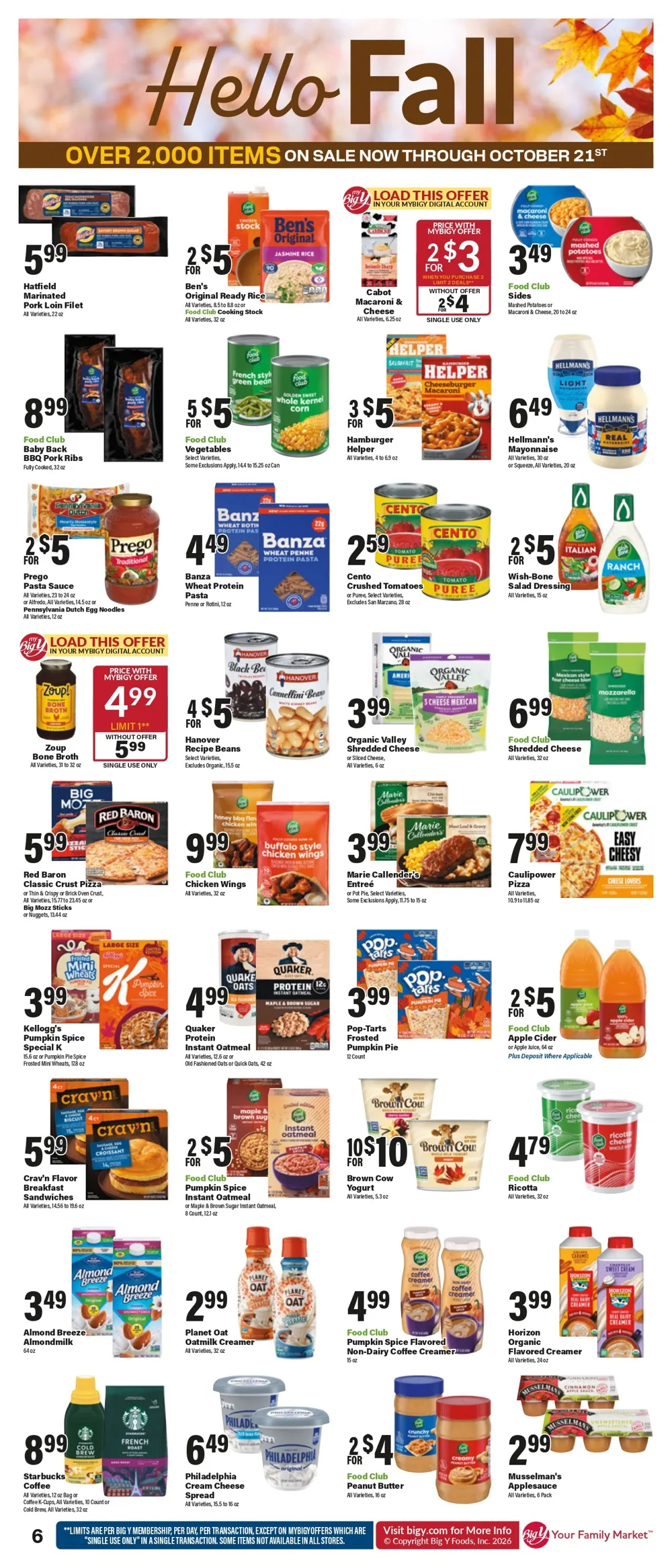 Big Y Weekly Ad (September 17 - 23, 2026) Preview - Page