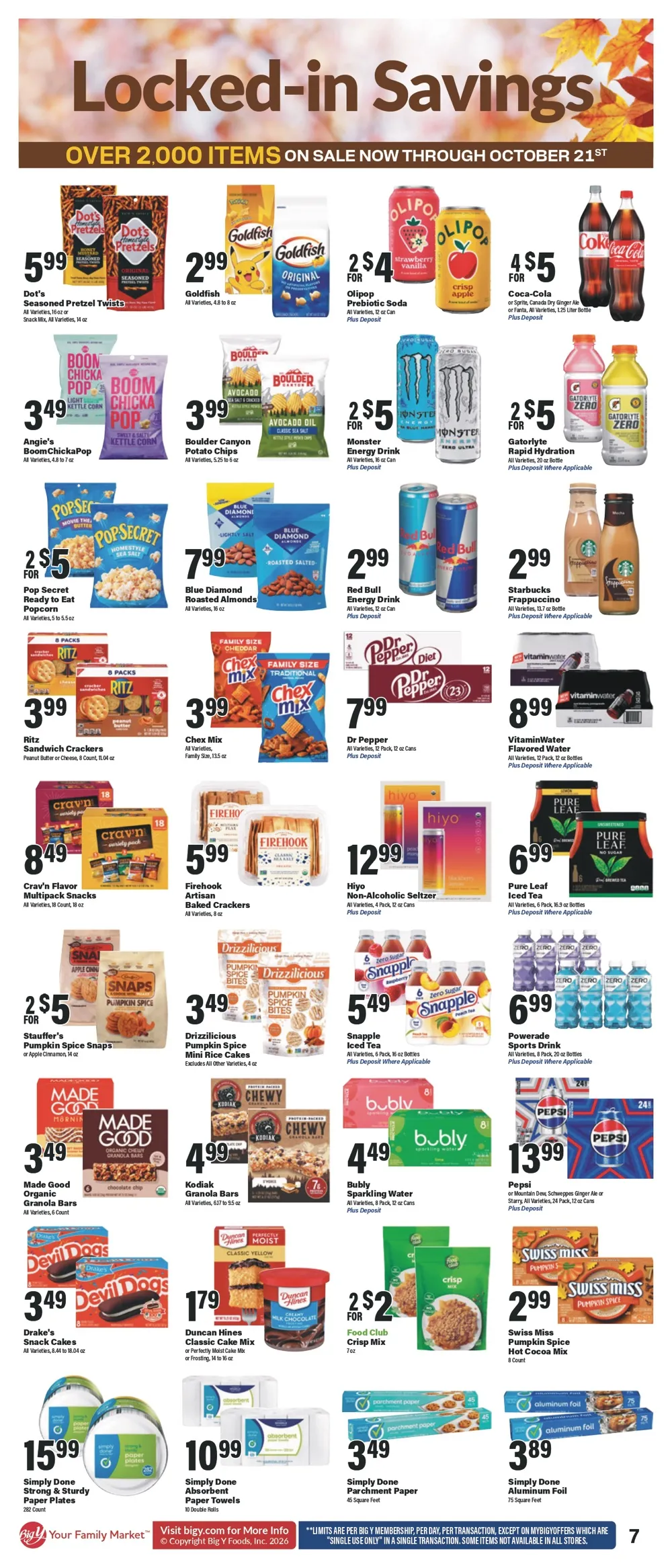 Big Y Weekly Ad (September 17 - 23, 2026) Preview - Page