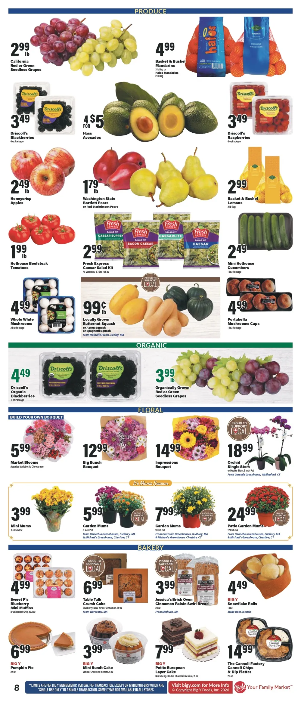 Big Y Weekly Ad (September 17 - 23, 2026) Preview - Page