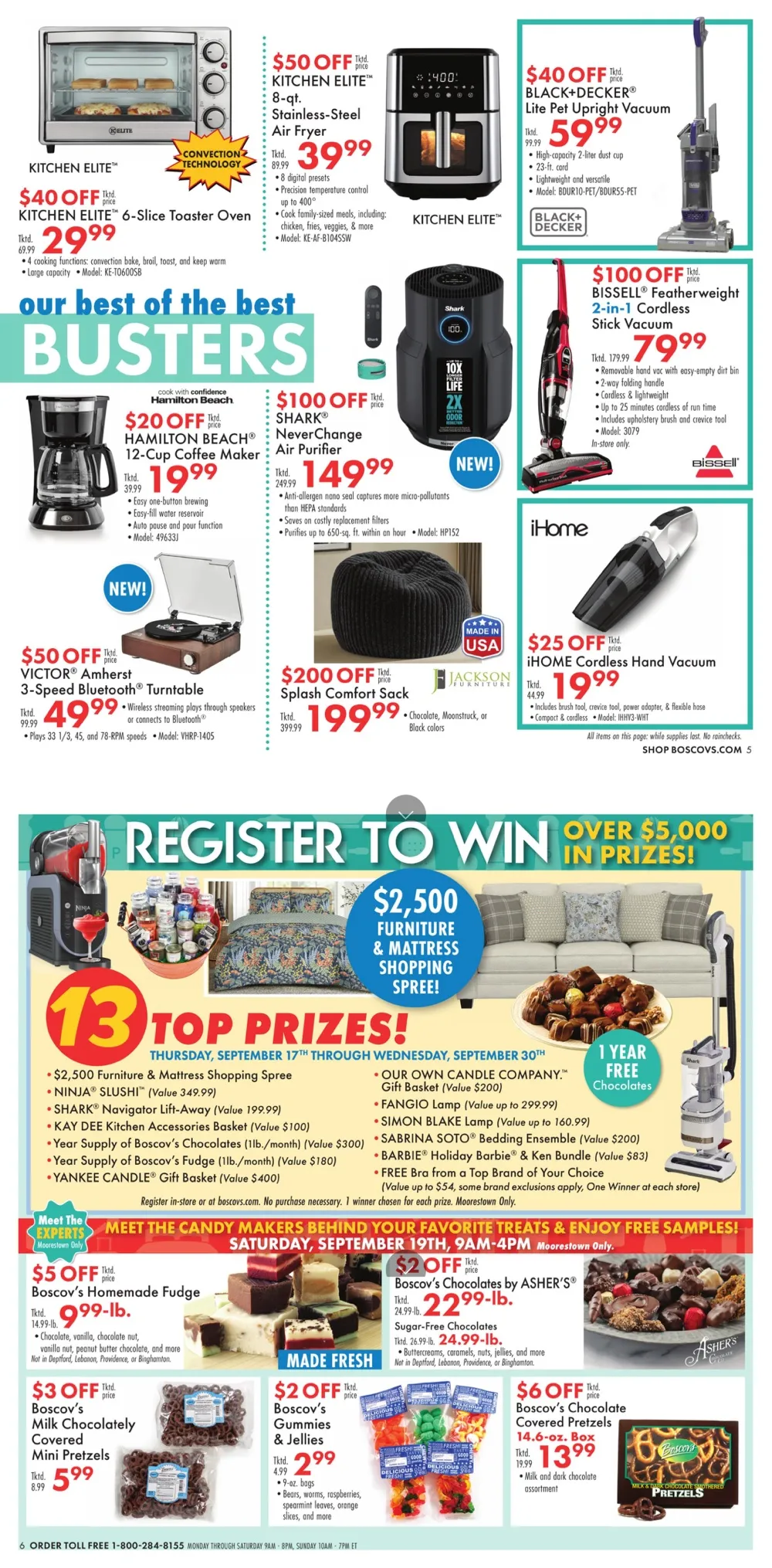 Boscov's Weekly Ad (September 17 - 30, 2026) Preview - Page