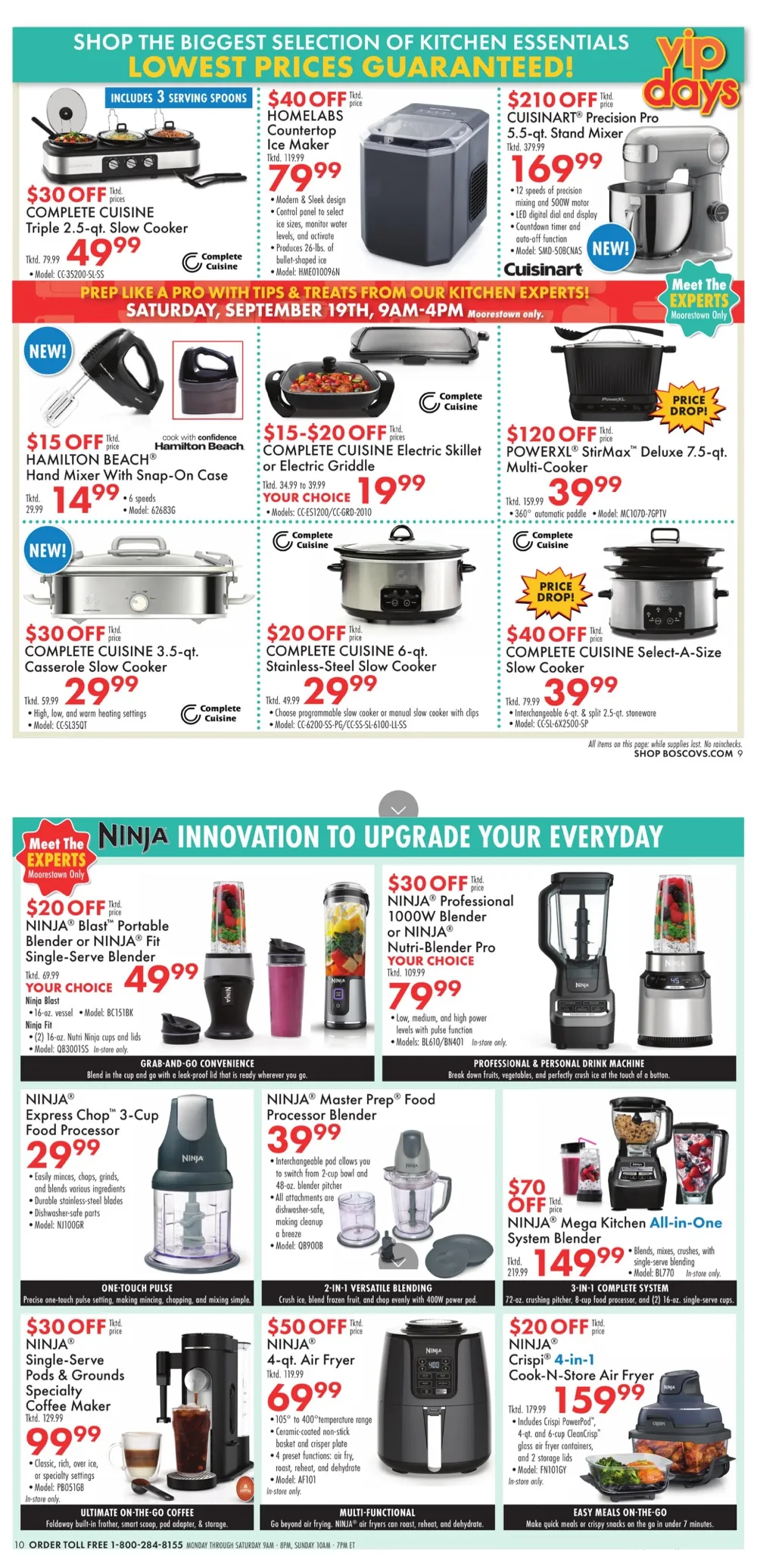 Boscov's Weekly Ad (September 17 - 30, 2026) Preview - Page