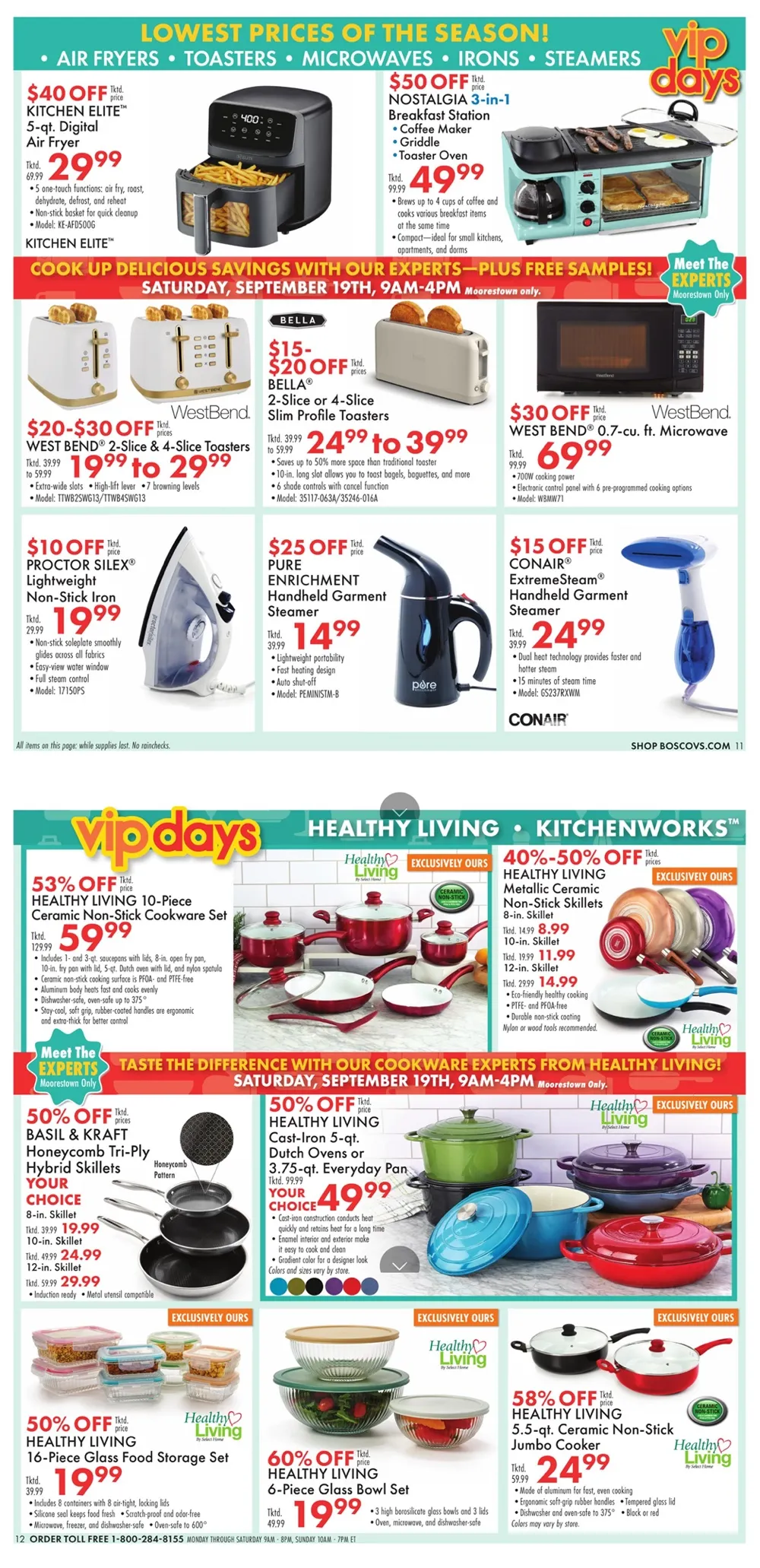 Boscov's Weekly Ad (September 17 - 30, 2026) Preview - Page
