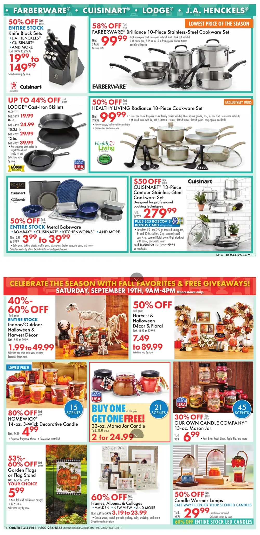 Boscov's Weekly Ad (September 17 - 30, 2026) Preview - Page