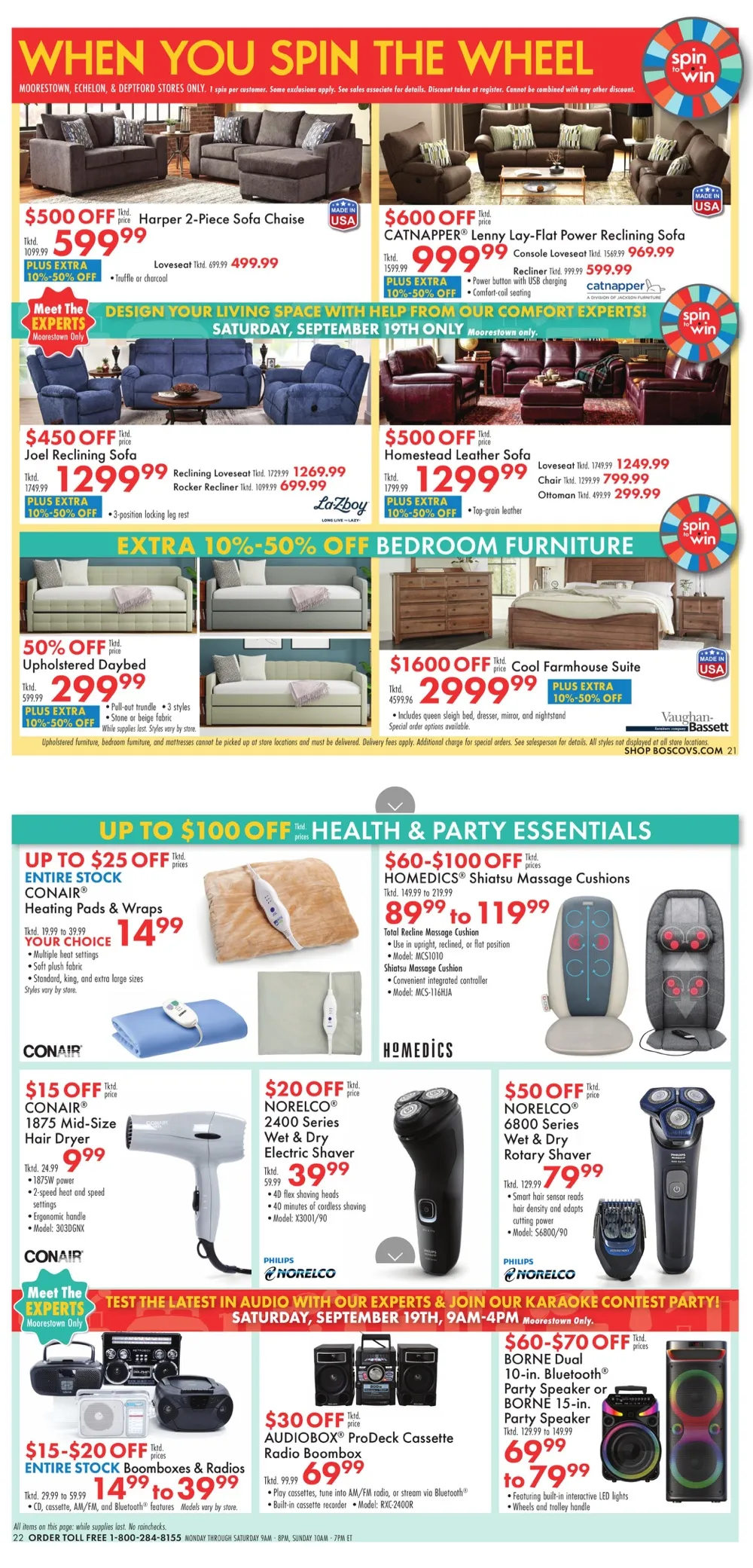 Boscov's Weekly Ad (September 17 - 30, 2026) Preview - Page