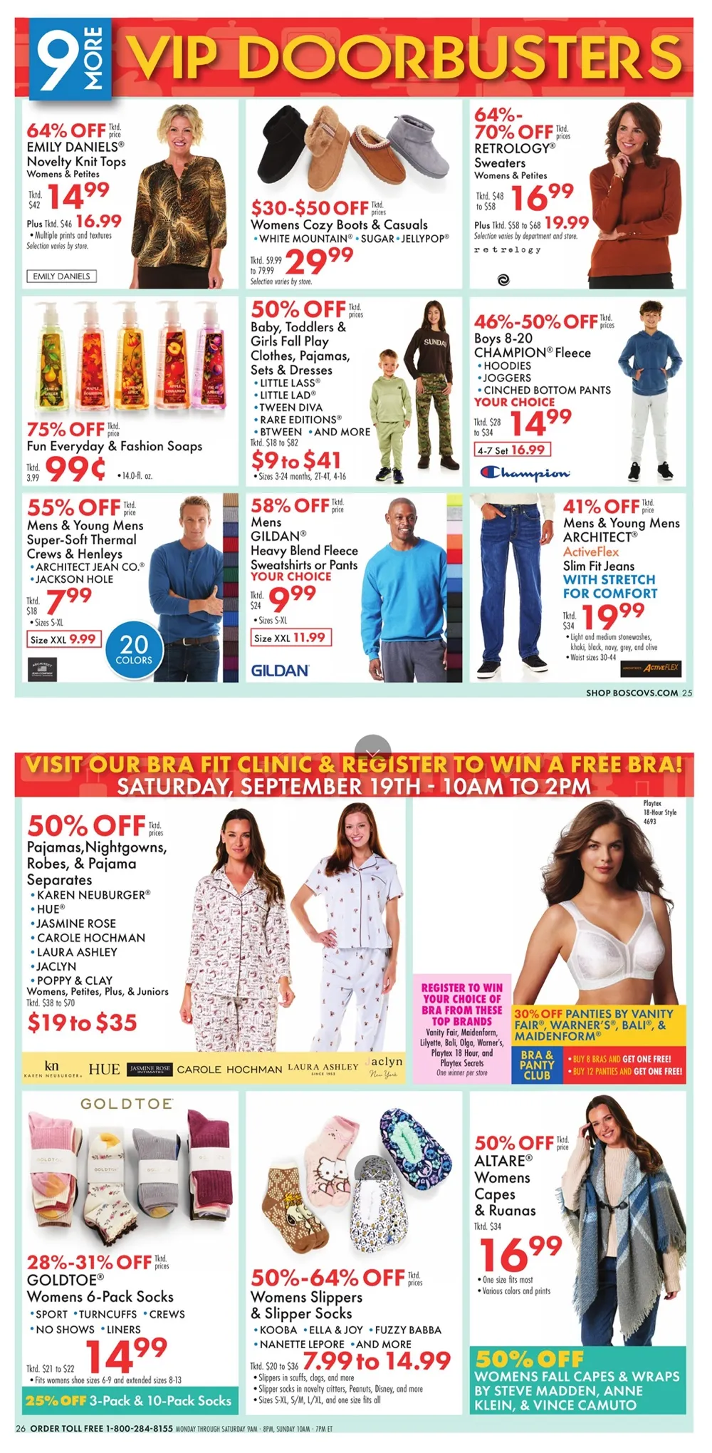 Boscov's Weekly Ad (September 17 - 30, 2026) Preview - Page