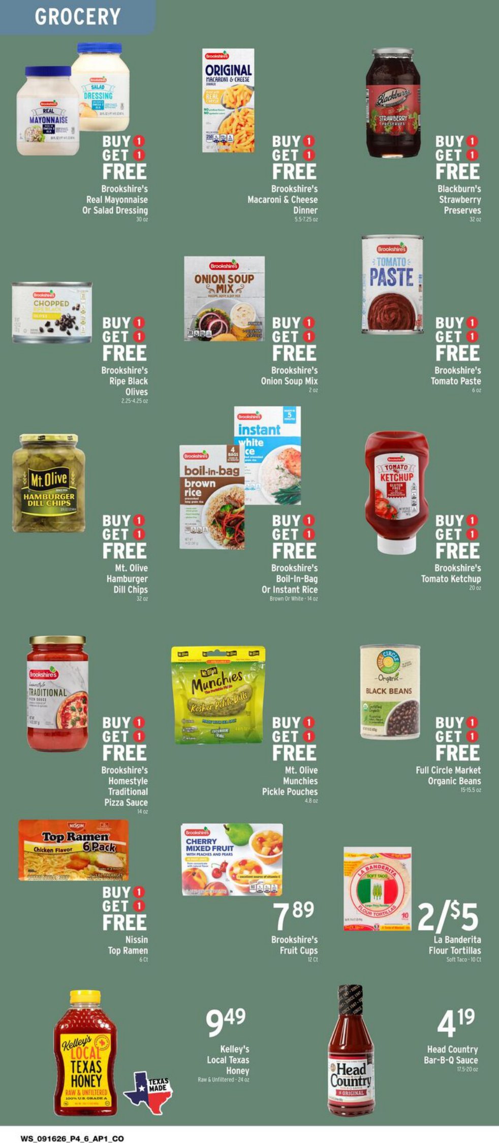Brookshire's Weekly Ad (September 16 - 22, 2026) Preview - Page