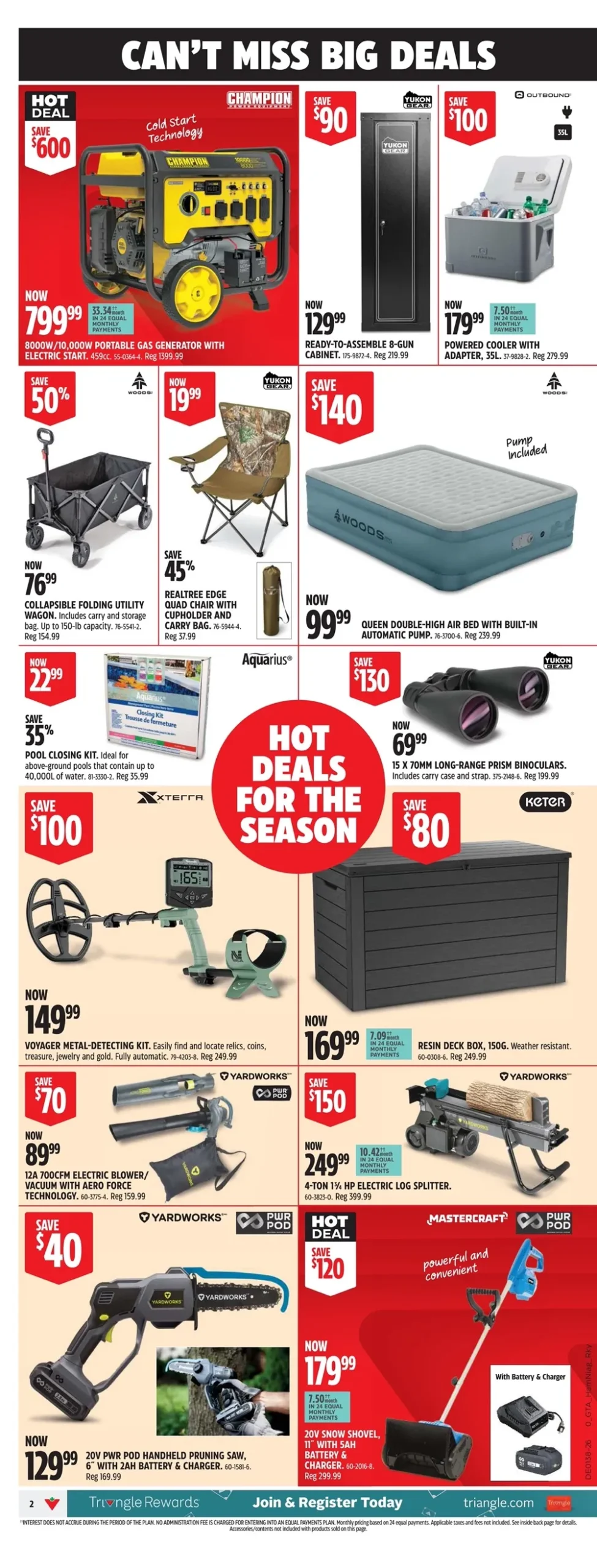 Canadian Tire Flyer (September 17 - 23, 2026) Preview - Page