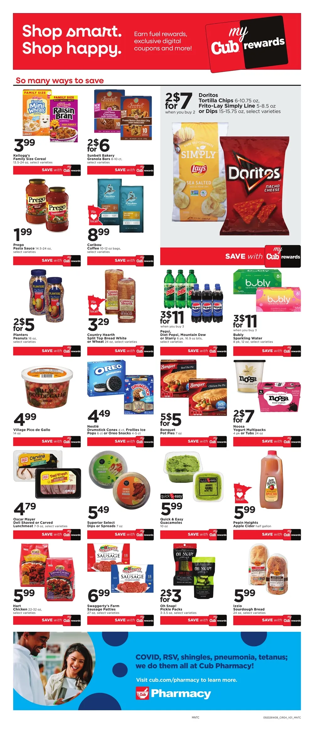 Cub Weekly Ad (September 20 - 26, 2026) Preview - Page