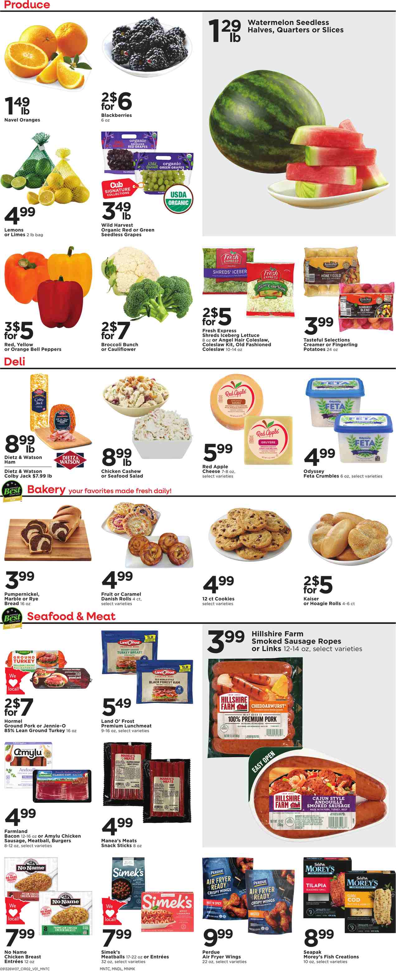 Cub Weekly Ad (September 13 - 19, 2026) Preview - Page