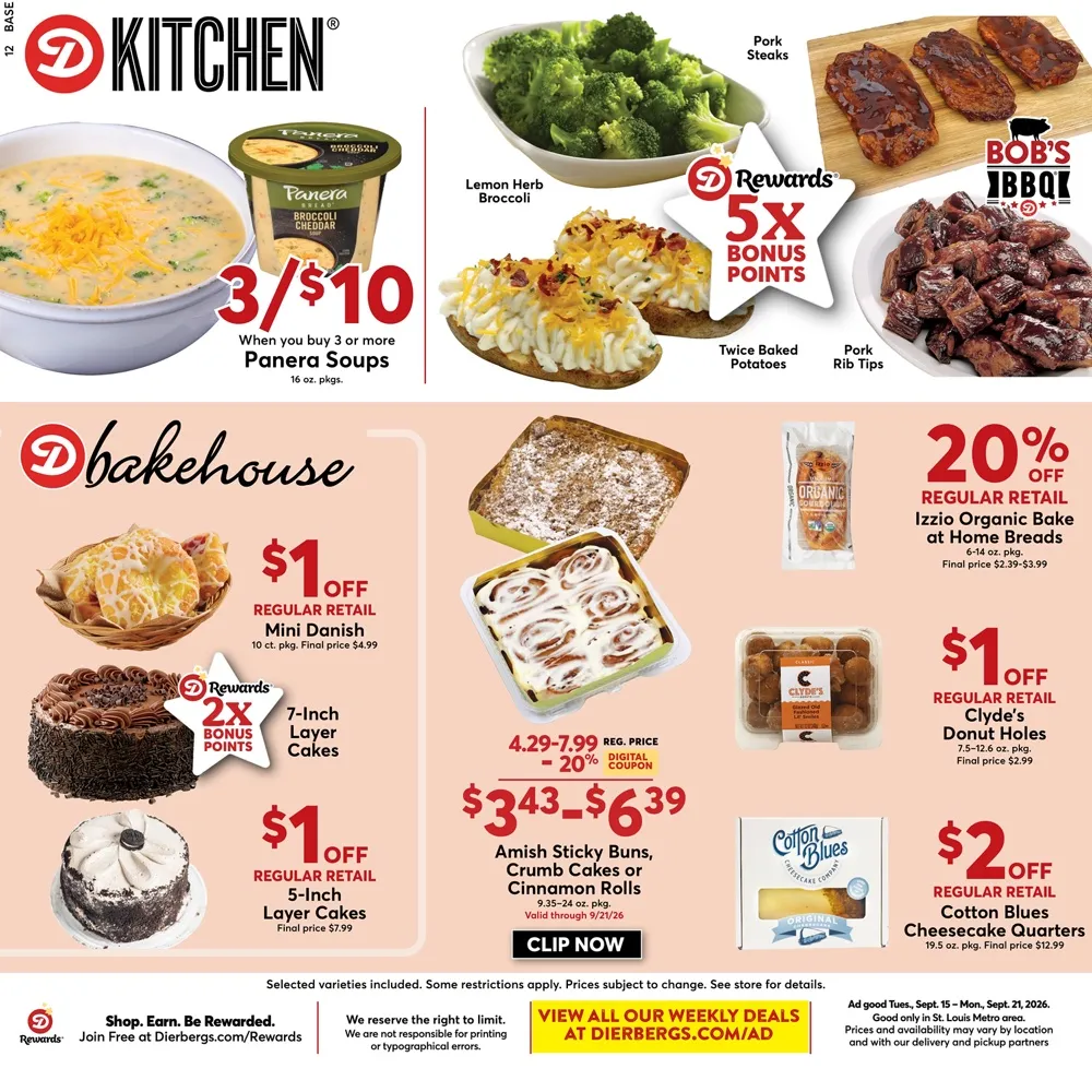 Dierbergs Weekly Ad (September 22 - 28, 2026) Preview - Page