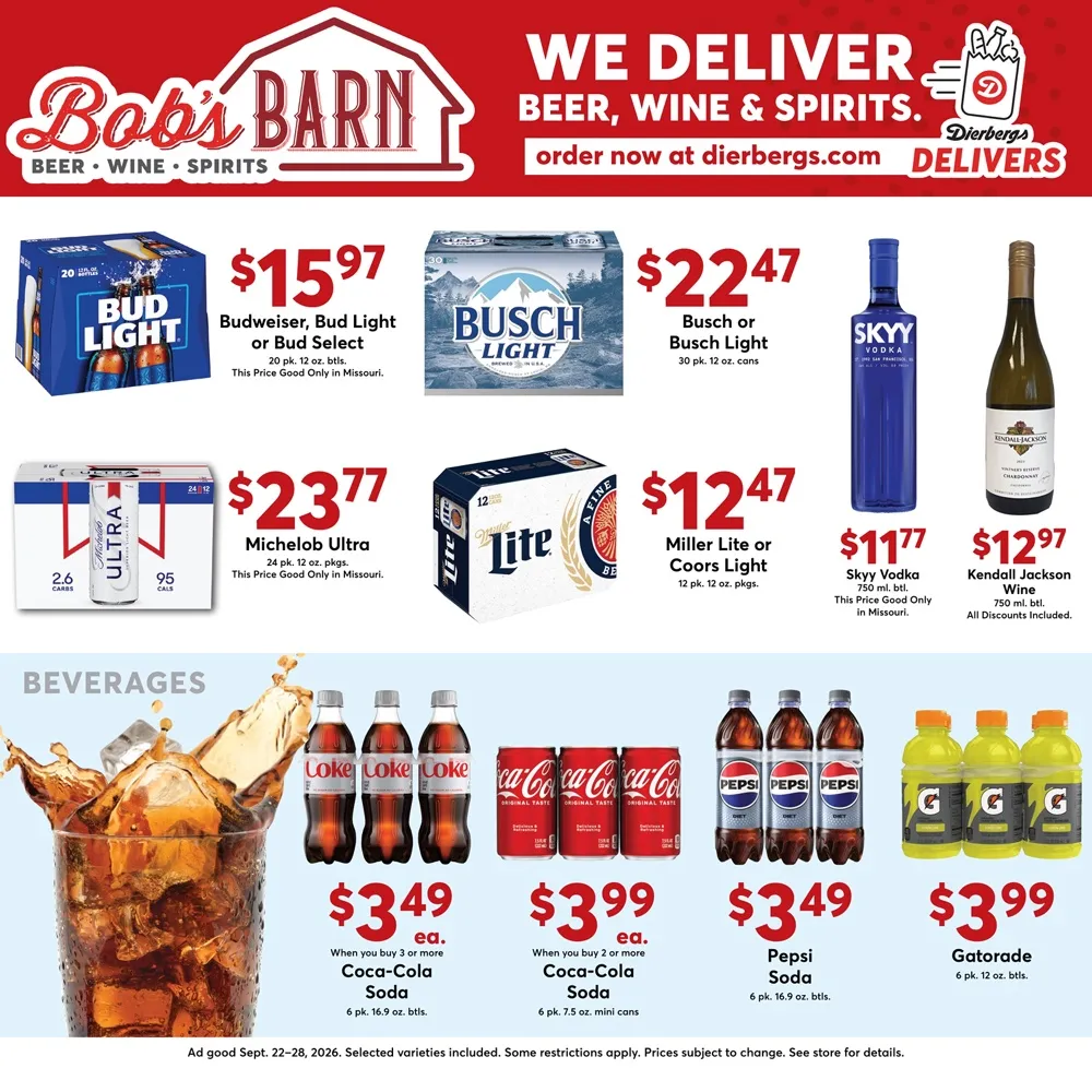 Dierbergs Weekly Ad (September 22 - 28, 2026) Preview - Page