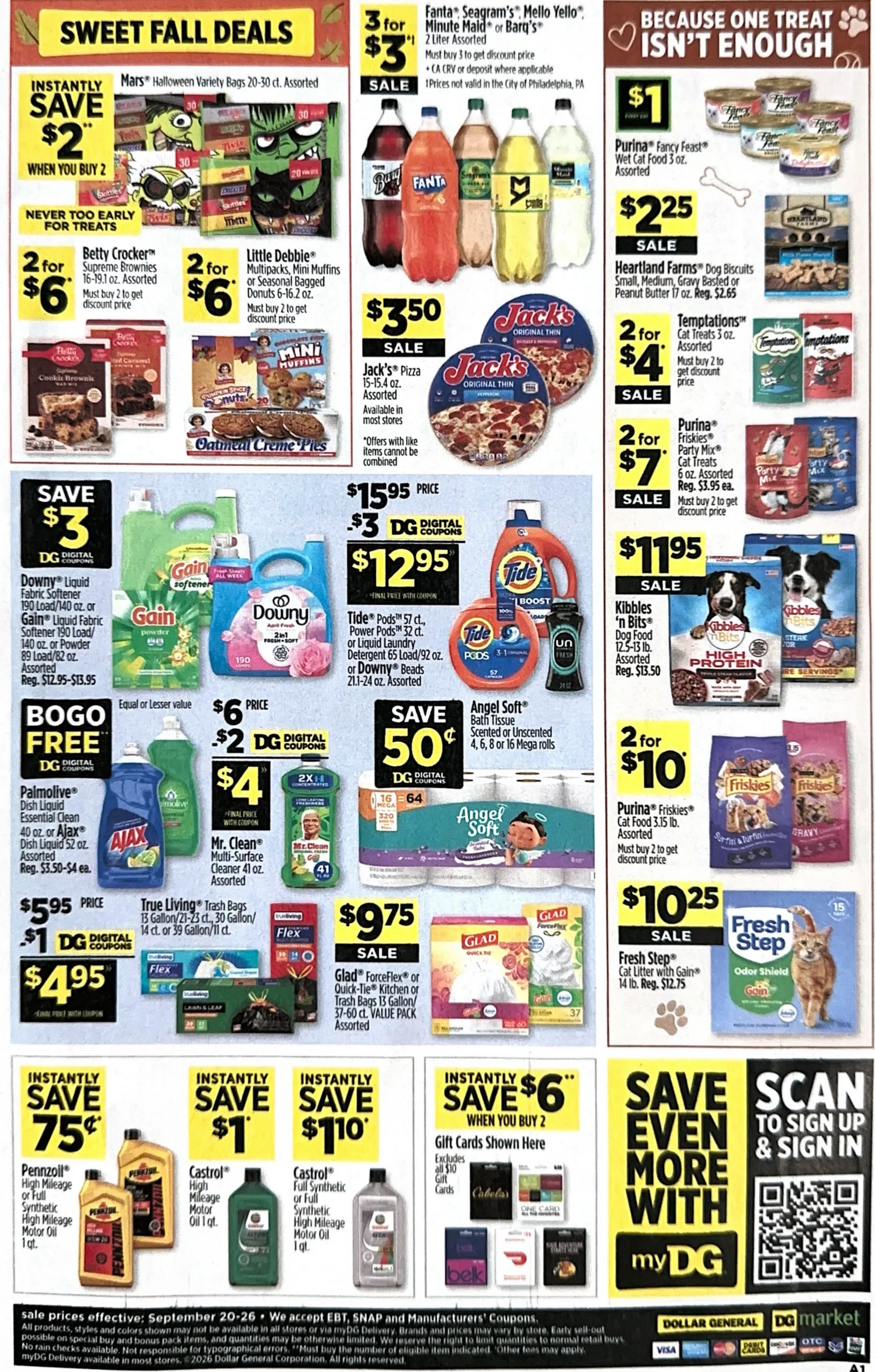 Dollar General Weekly Ad (September 20 - 26, 2026) Preview - Page