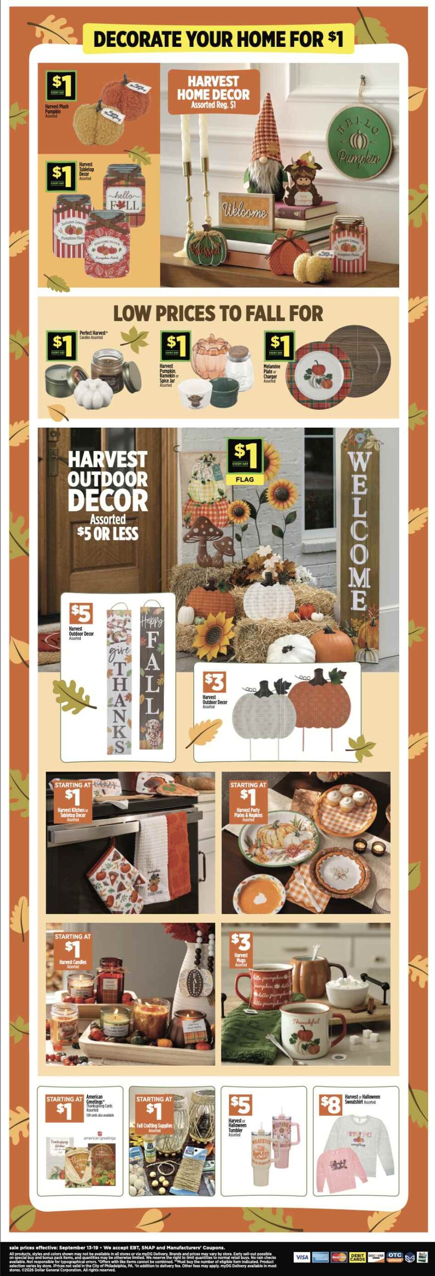 Dollar General Weekly Ad (September 13 - 19, 2026) Preview - Page