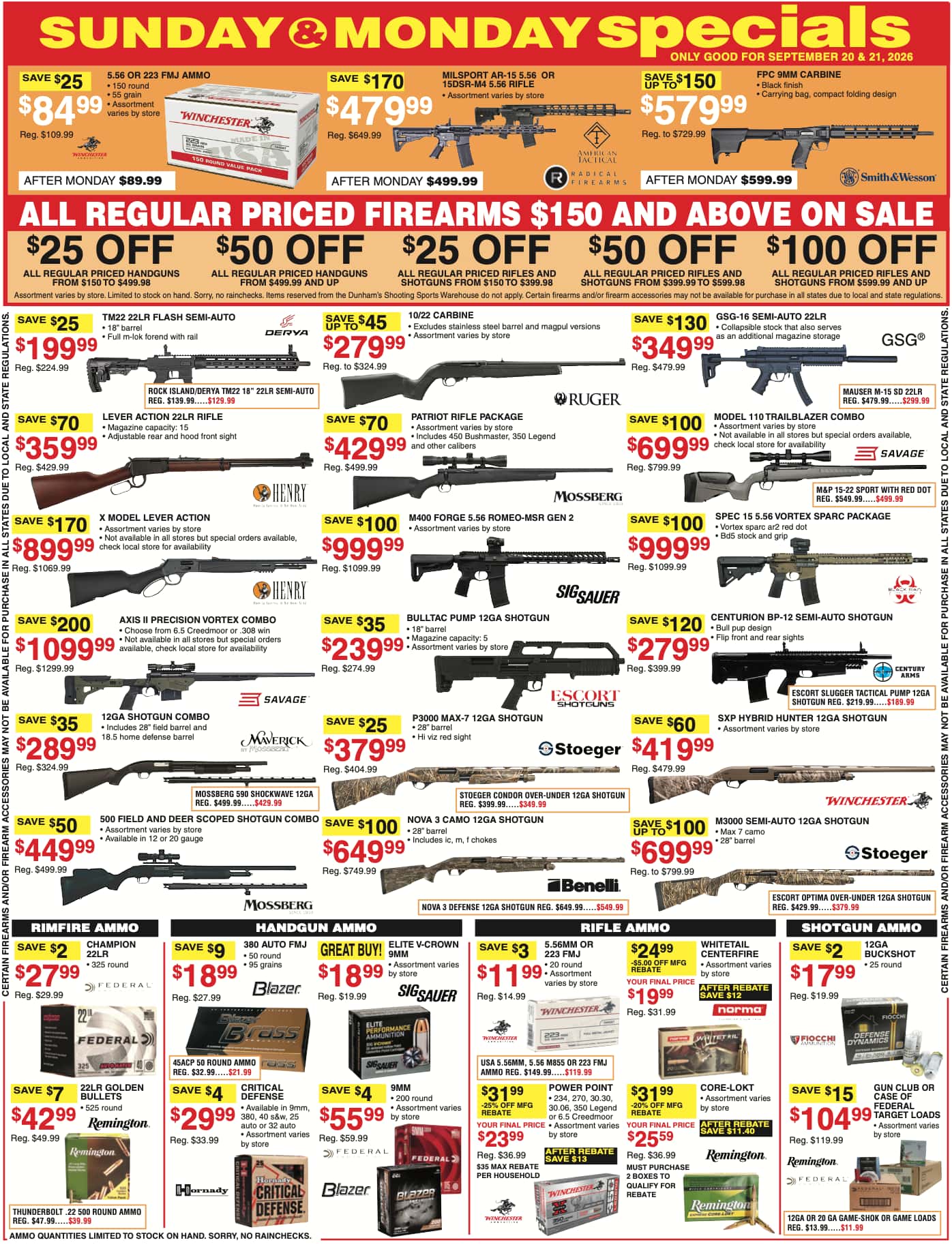Dunham's Sports Weekly Ad (September 19 - 25, 2026) Preview - Image 2 Dunham's Sports Weekly Ad (September 19 - 25, 2026) Preview - Page