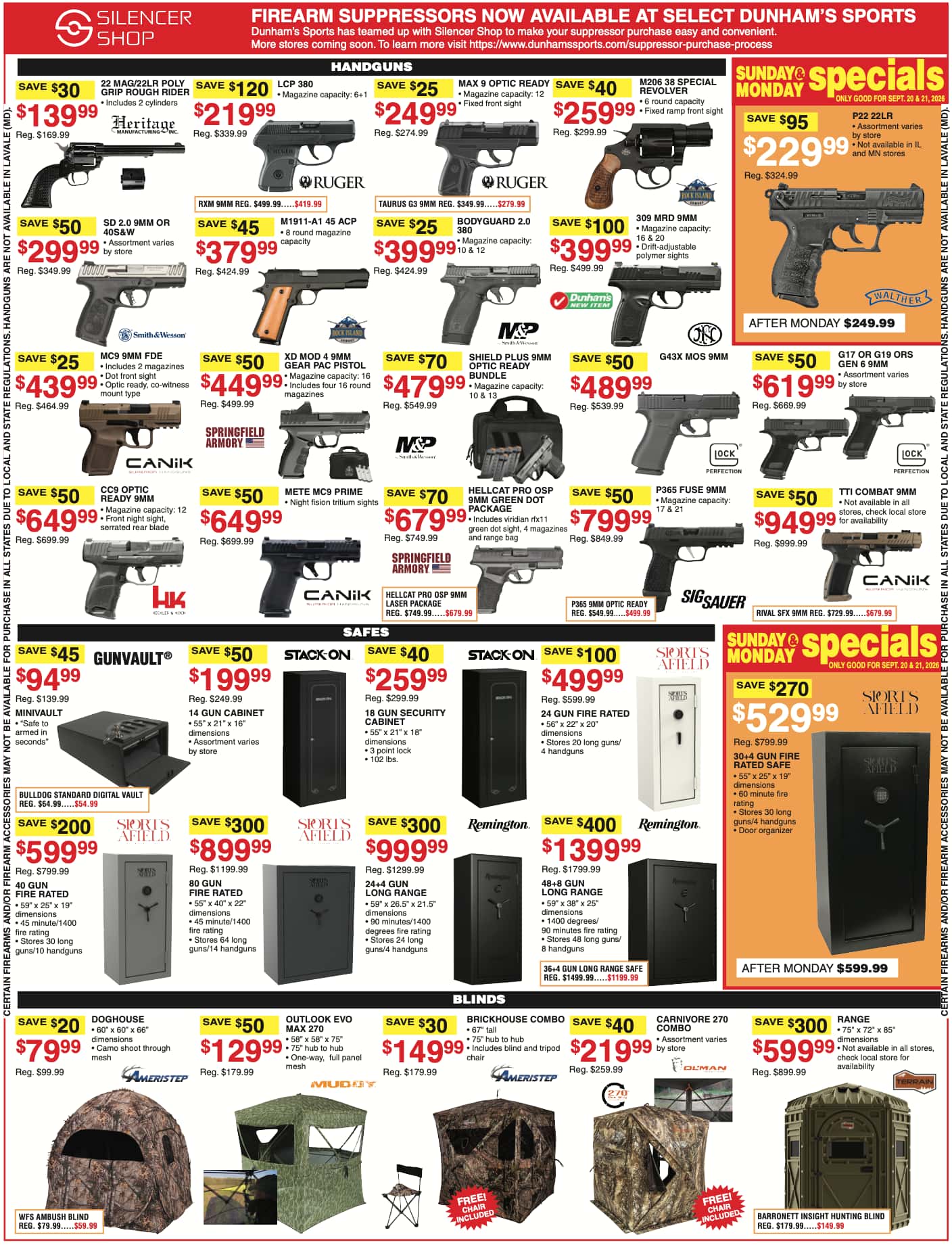 Dunham's Sports Weekly Ad (September 19 - 25, 2026) Preview - Page