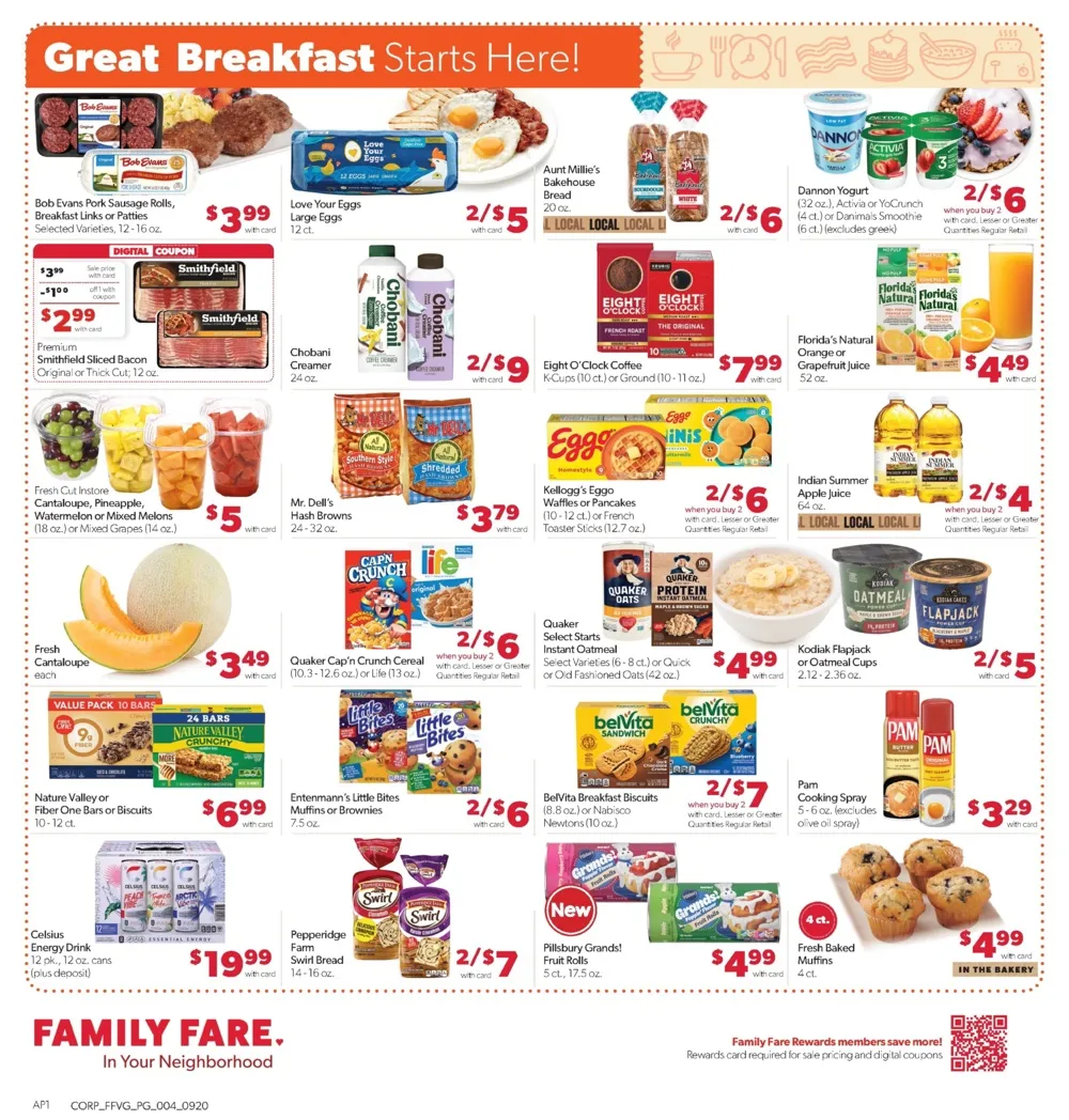 Family Fare Weekly Ad (September 20 - 26, 2026) Preview - Page